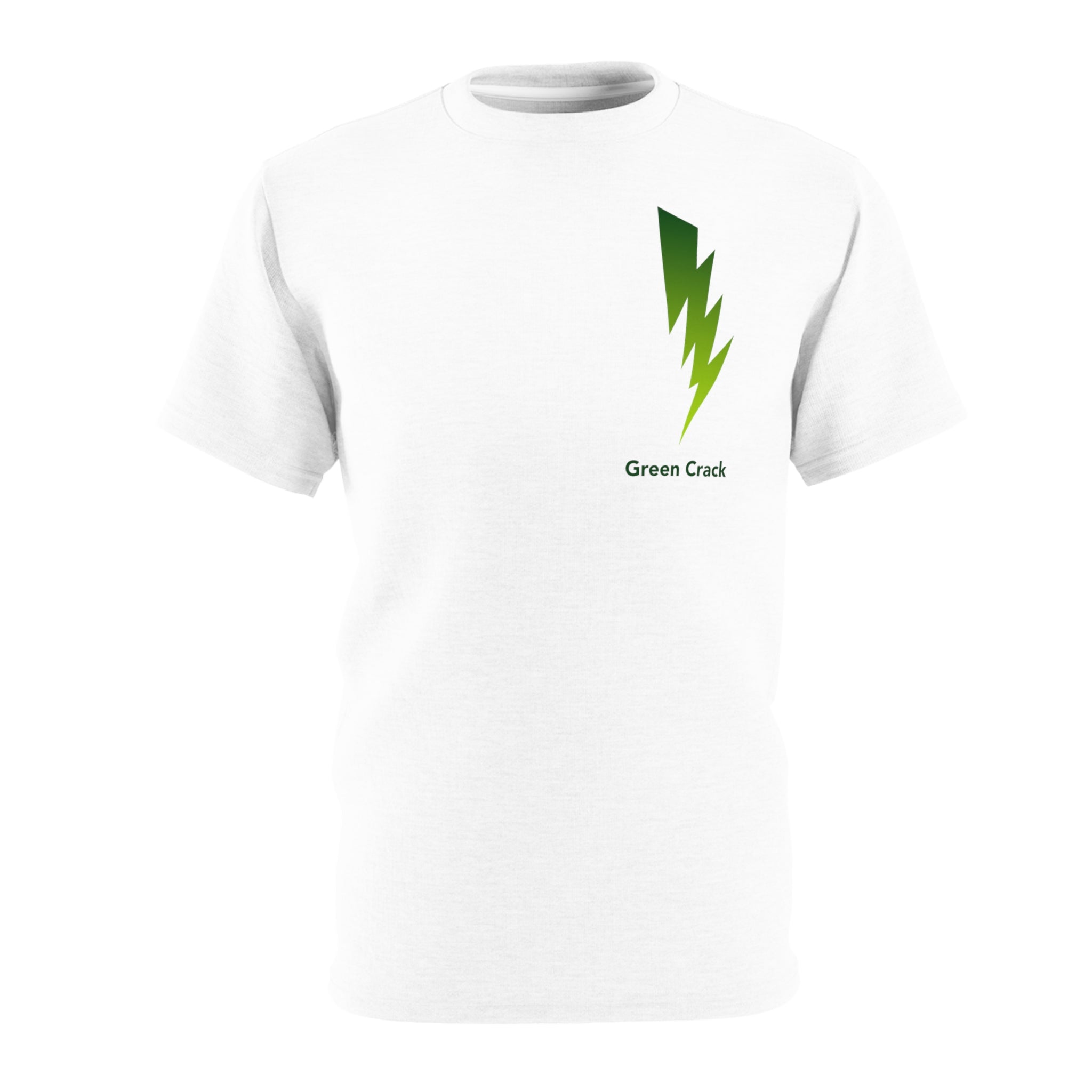 Unisex Cut & Sew Tee - Green Crack