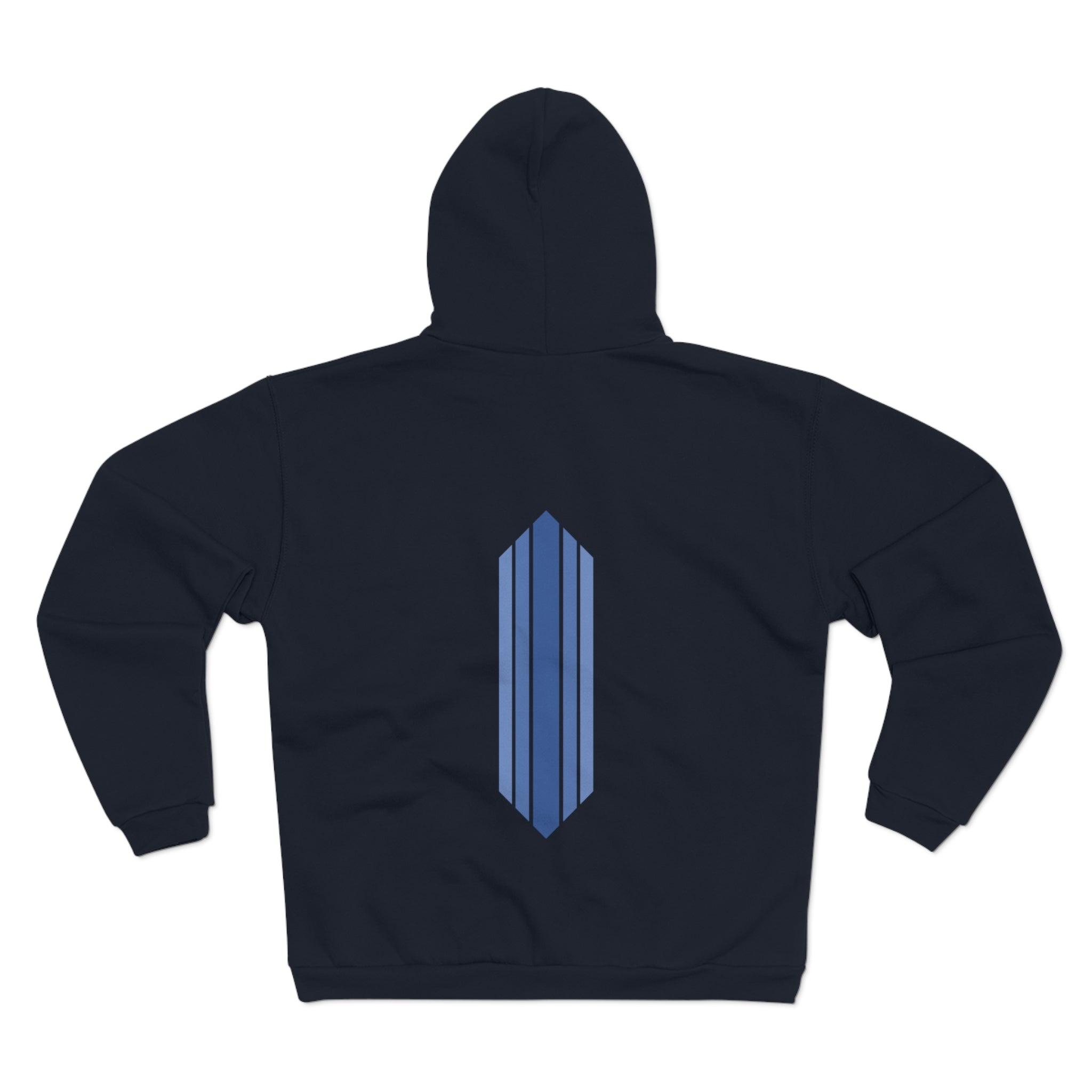Unisex Hooded Zip Sweatshirt - Blueberry KUSH