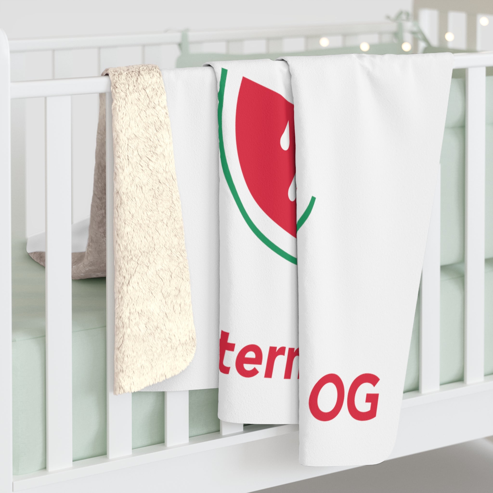 Sherpa Fleece Blanket - Watermelon OG