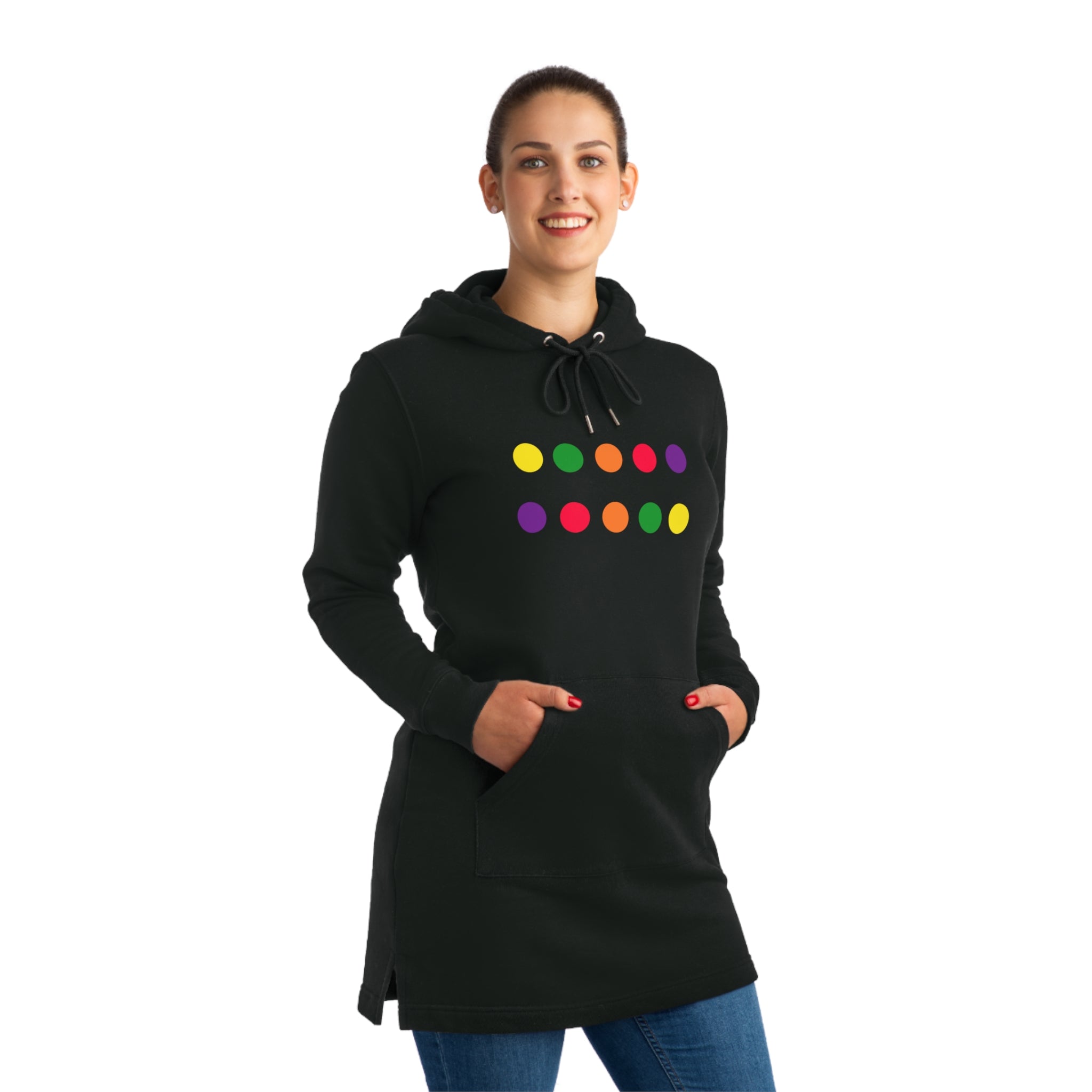 Streeter Hoodie Dress - Zkittlez