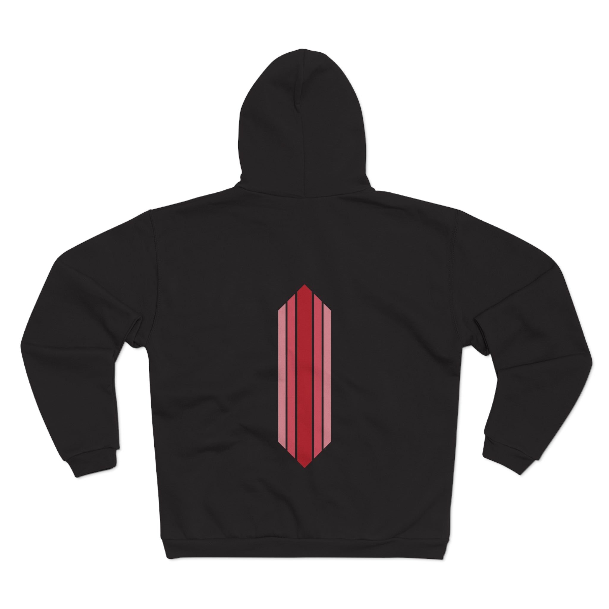 Unisex Hooded Zip Sweatshirt - Trainwreck