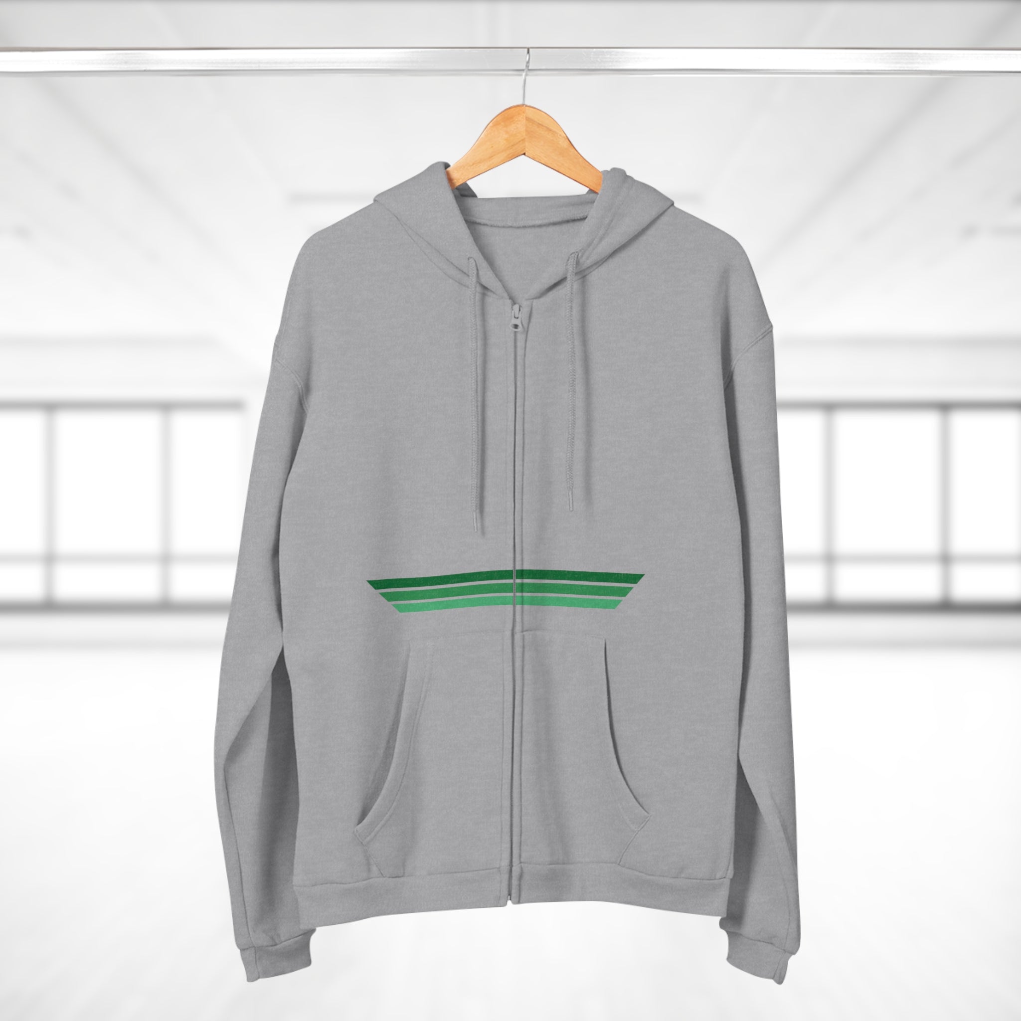 Unisex Hooded Zip Sweatshirt - OG Kush