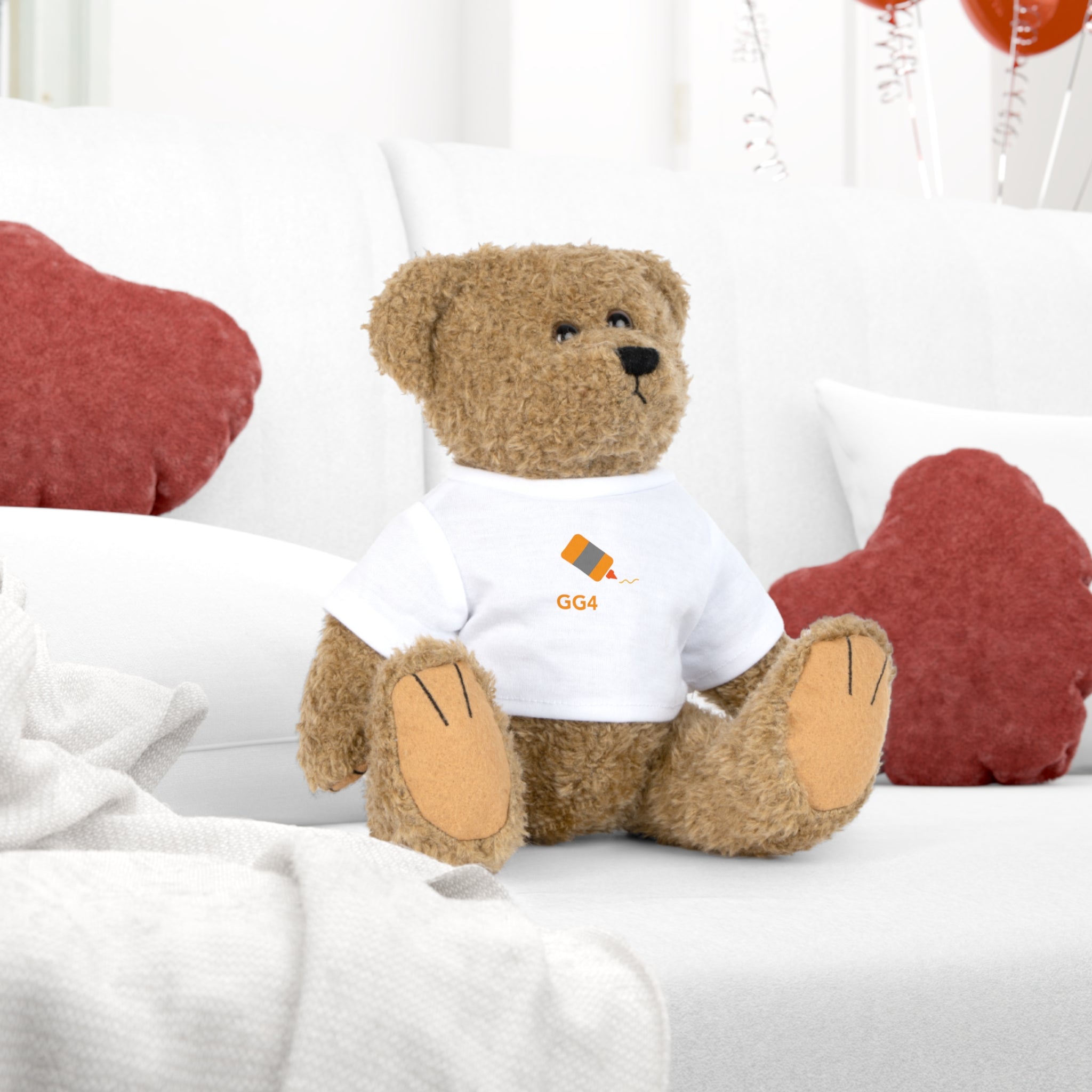 Plush Toy with T-Shirt - GG4