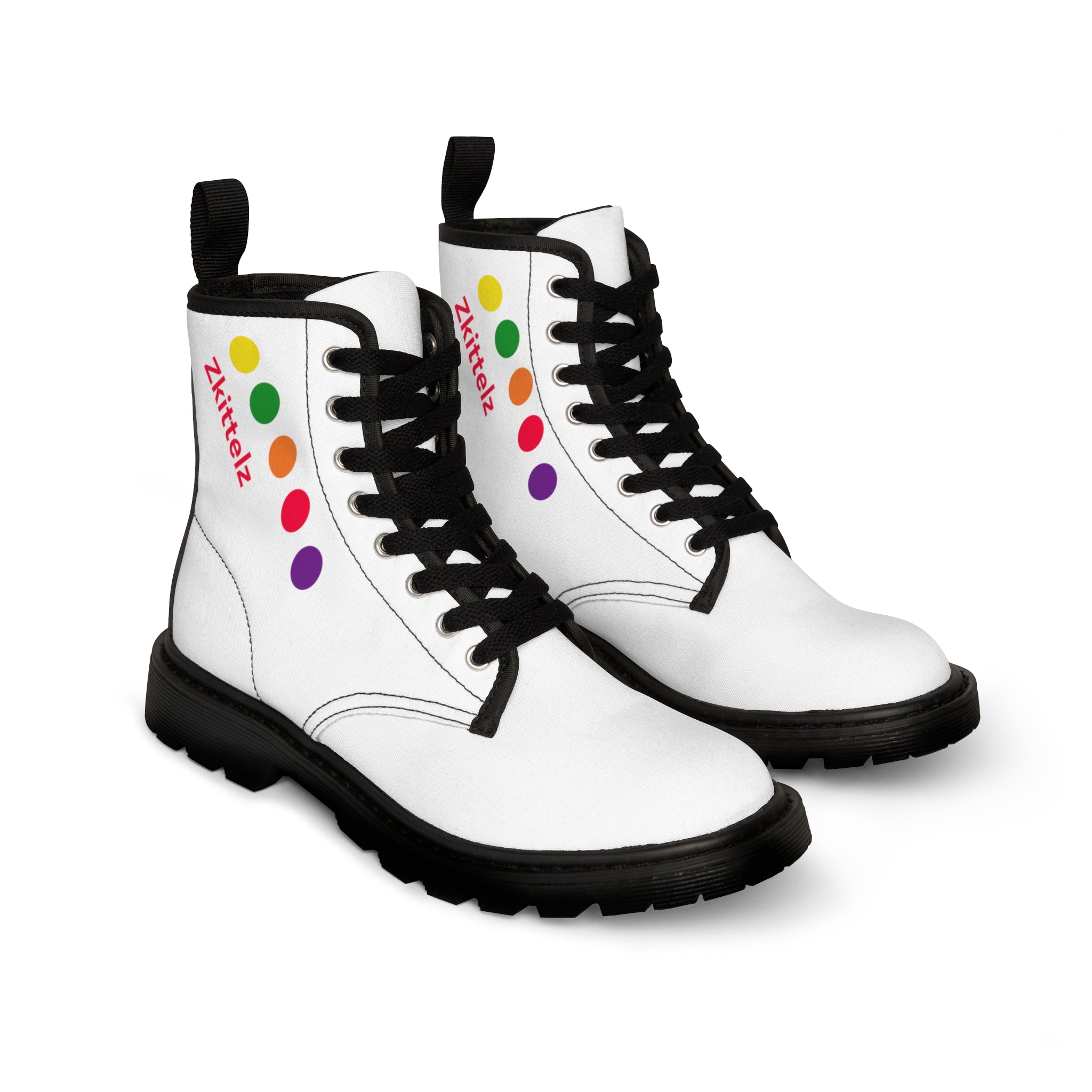 Women's Canvas Boots - Zkittelz