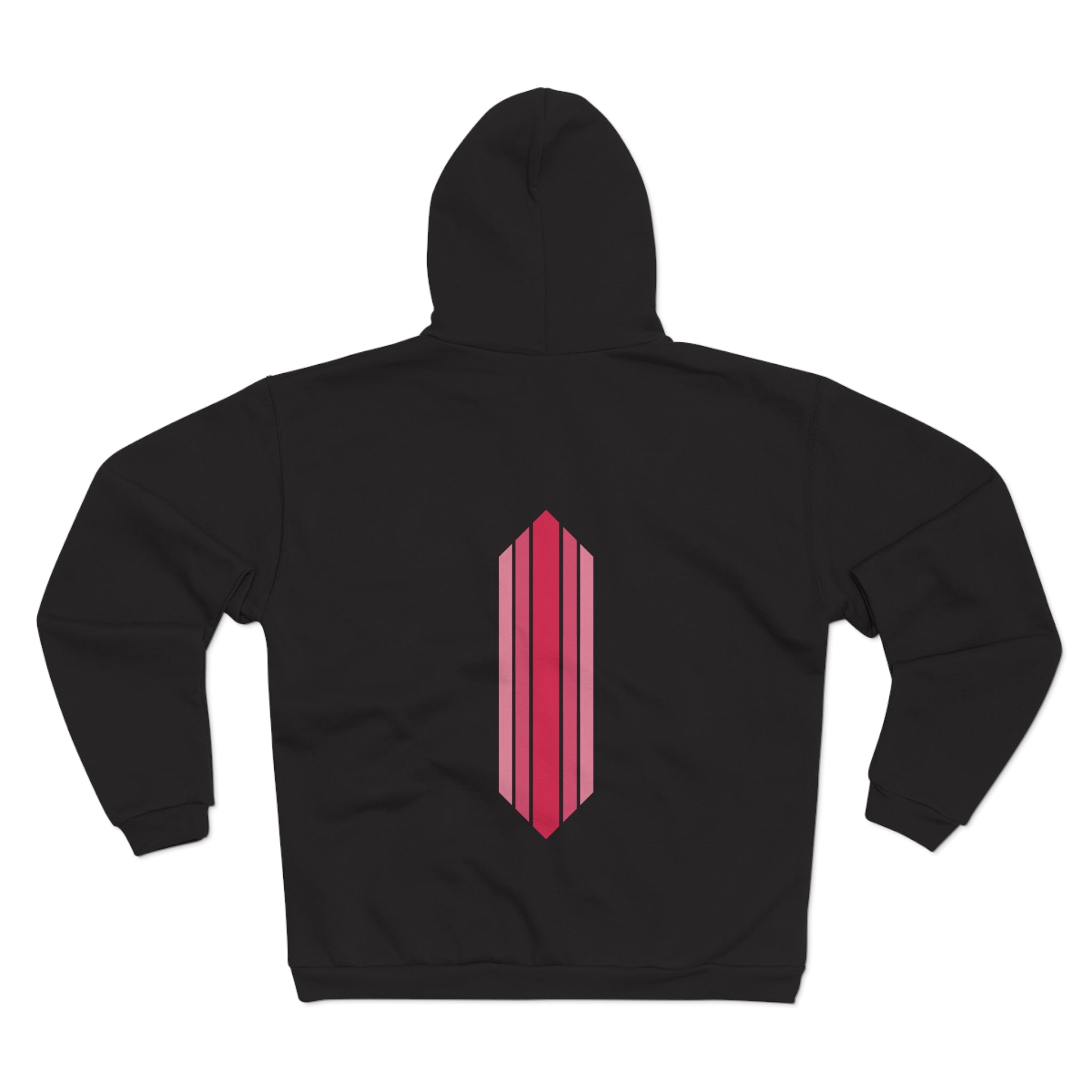 Unisex Hooded Zip Sweatshirt - Sour Cherry