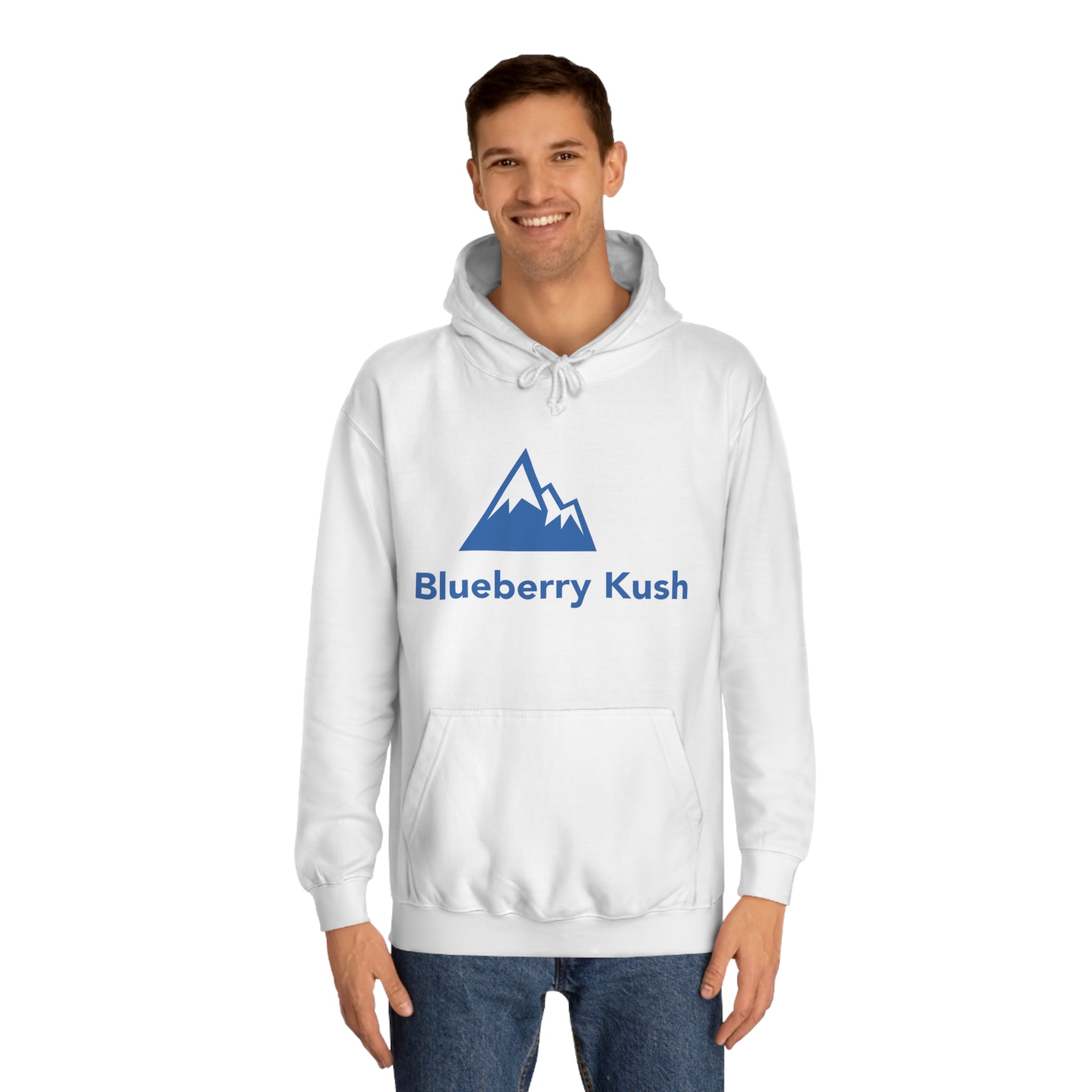 Unisex College Hoodie - Blueberry Kush