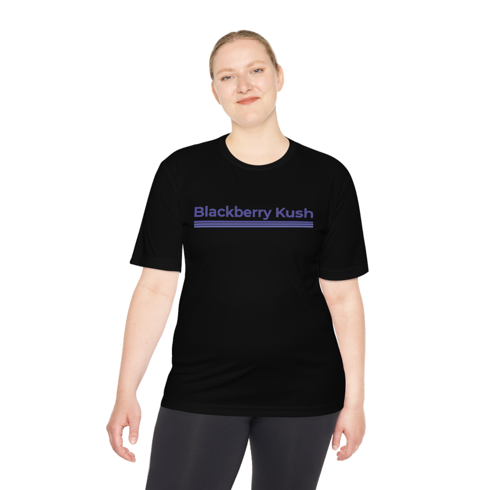 Unisex Moisture Wicking Tee - Blackberry Kush