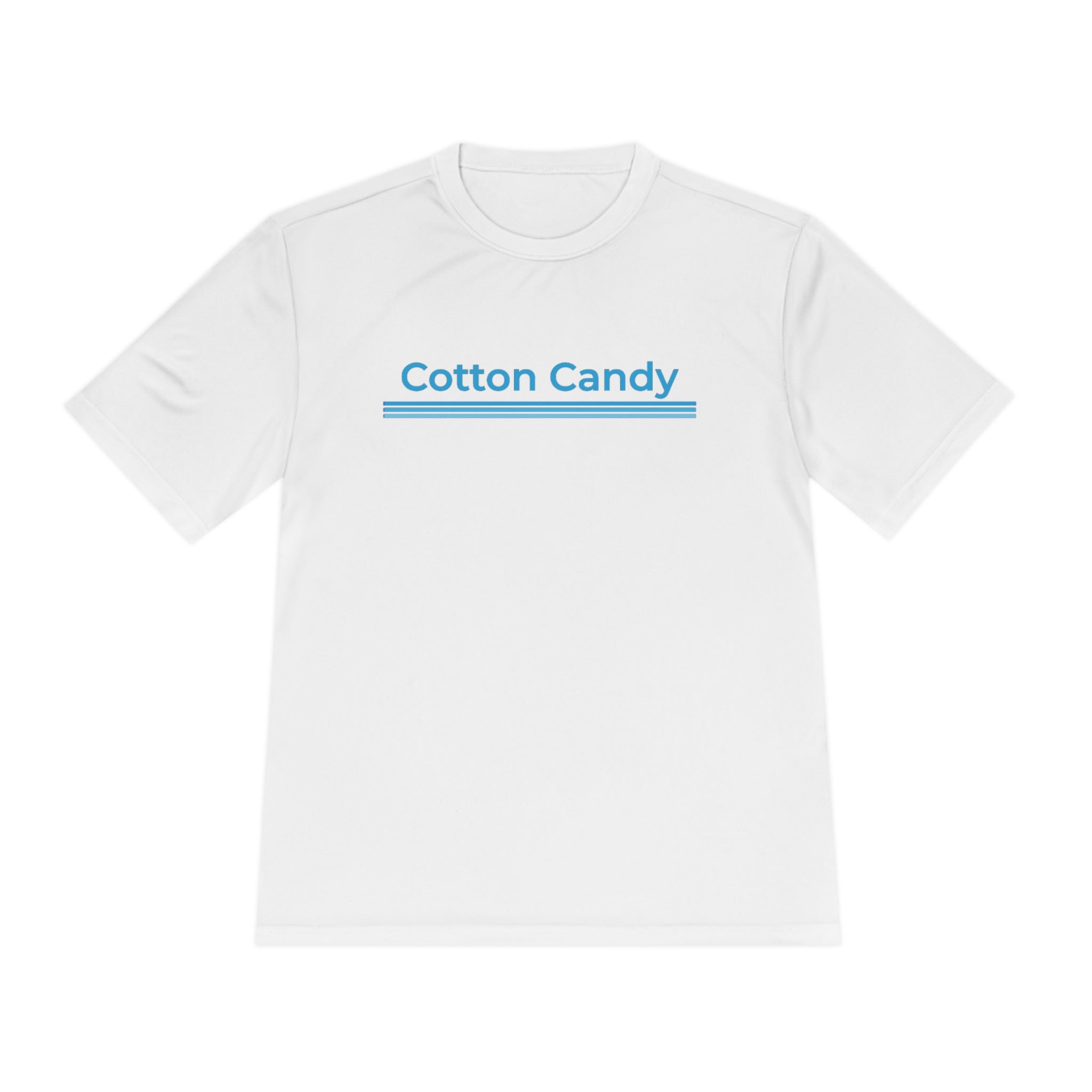 Unisex Moisture Wicking Tee - Cotton Candy