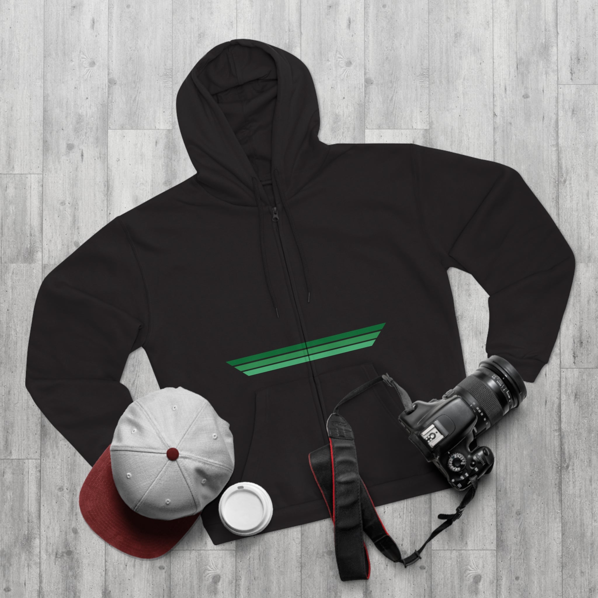 Unisex Hooded Zip Sweatshirt - OG Kush