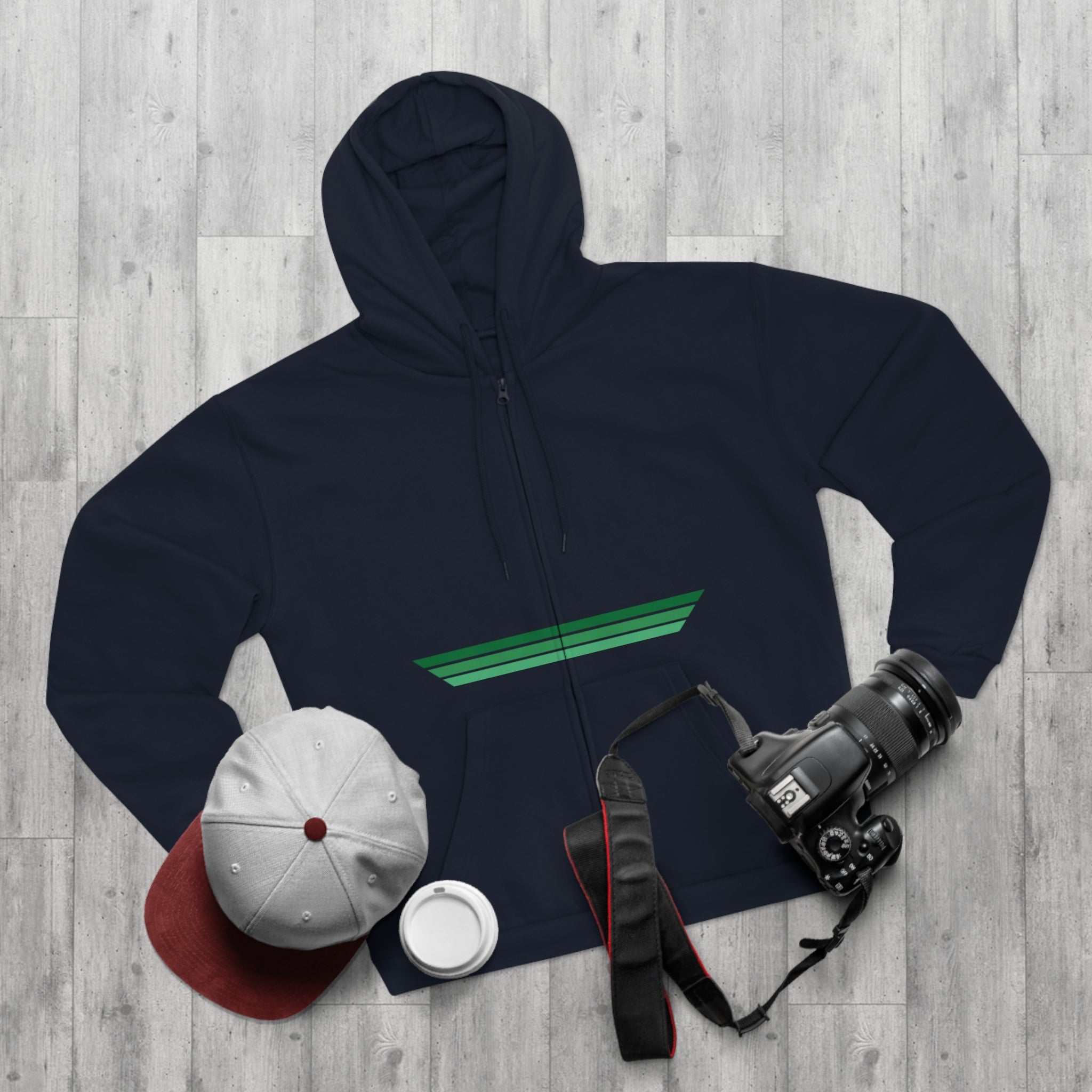 Unisex Hooded Zip Sweatshirt - OG Kush