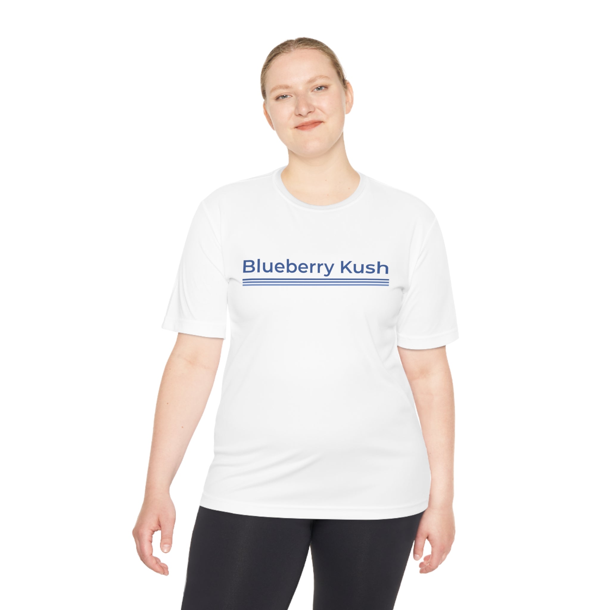 Unisex Moisture Wicking Tee - Blueberry KUSH