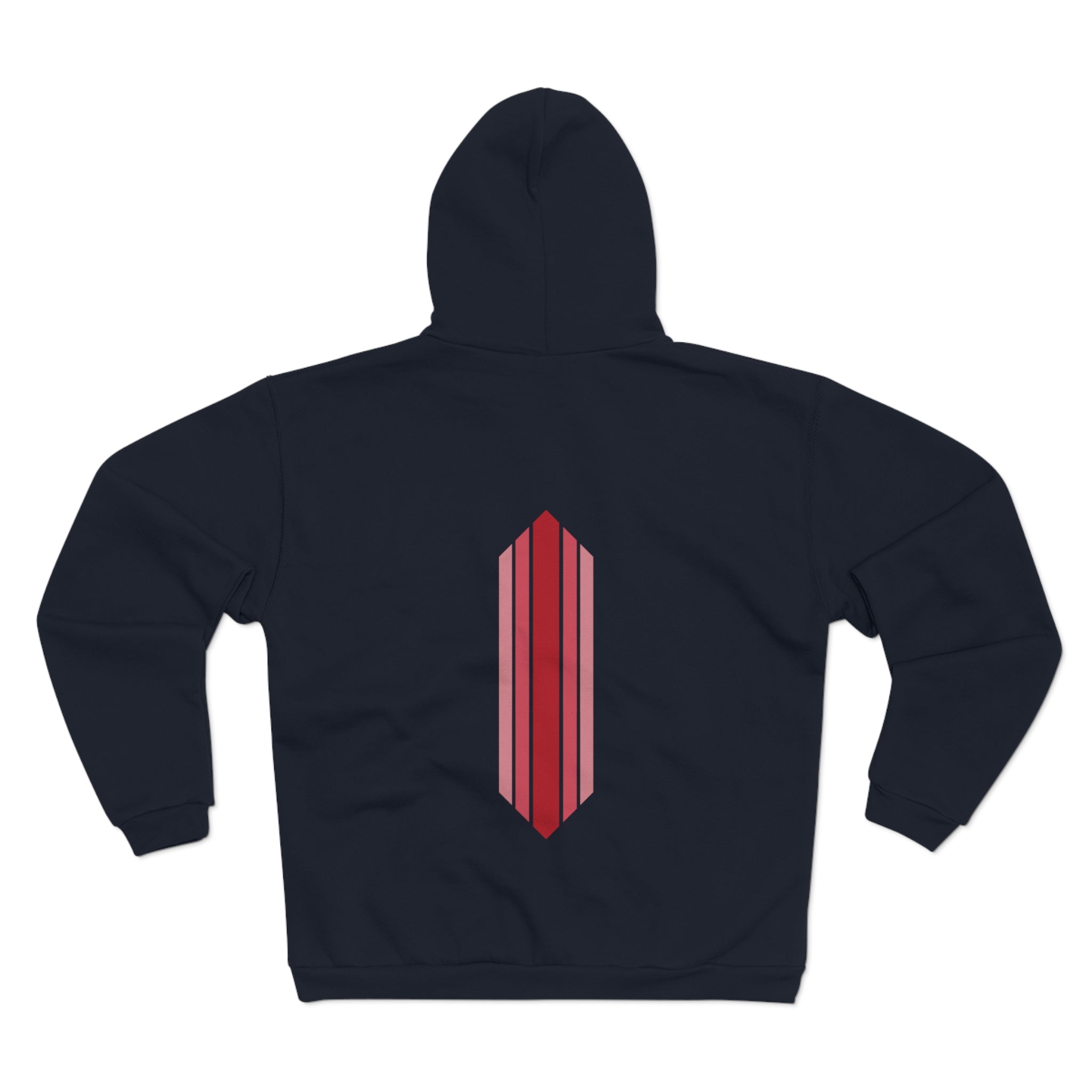 Unisex Hooded Zip Sweatshirt - Trainwreck