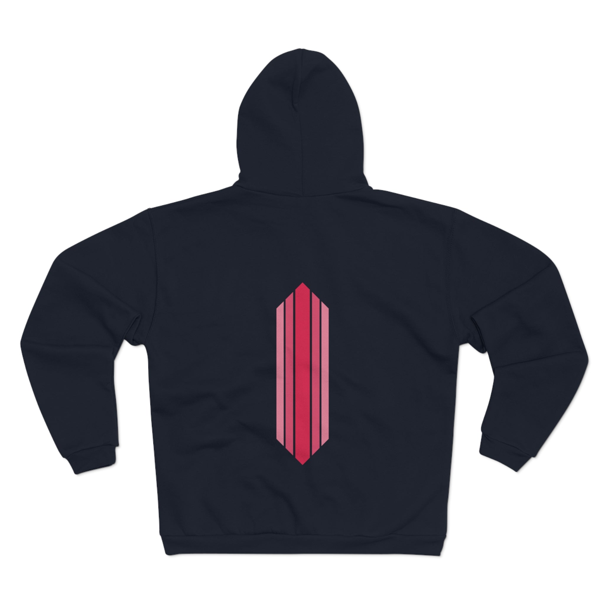 Unisex Hooded Zip Sweatshirt - Sour Cherry