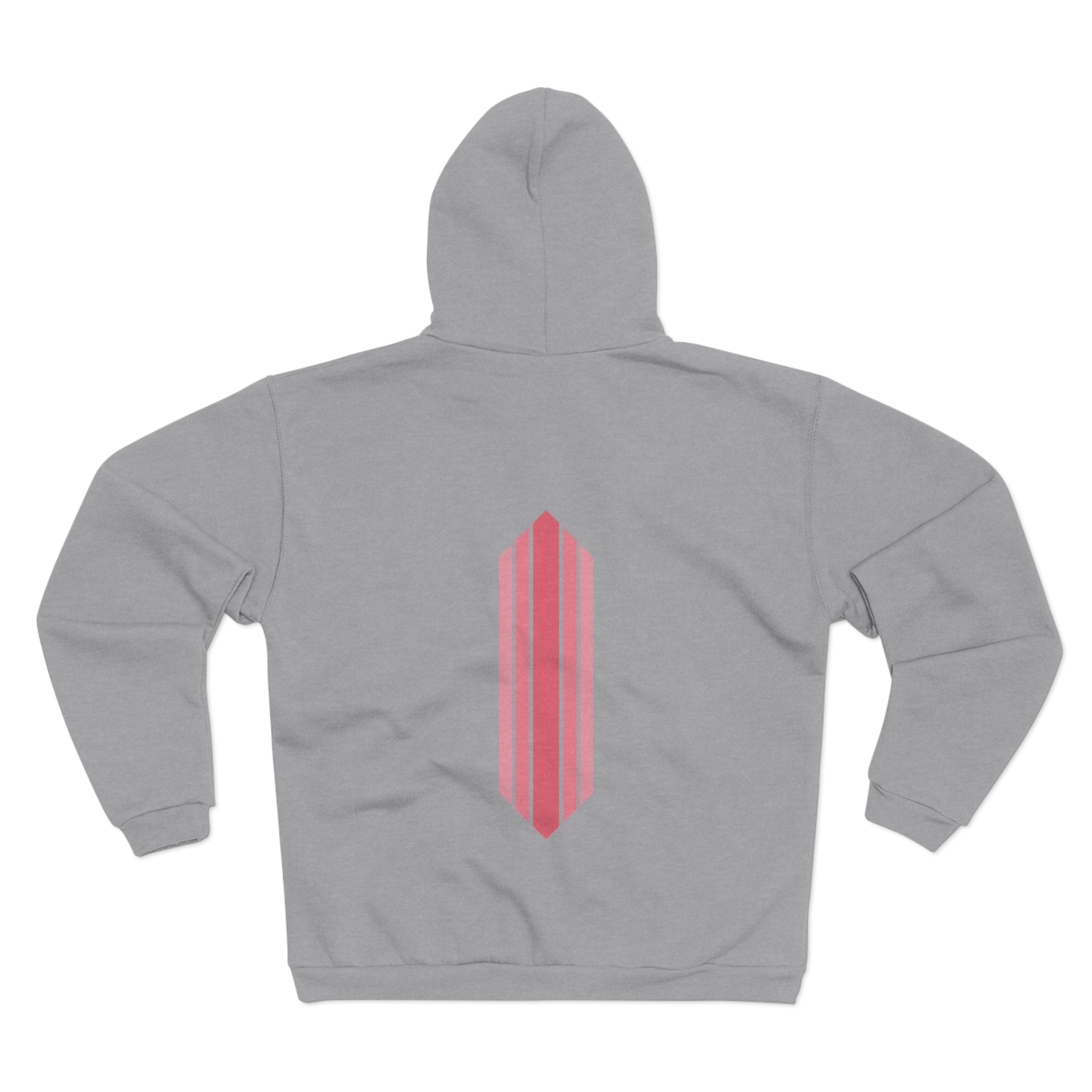 Unisex Hooded Zip Sweatshirt - Gelato