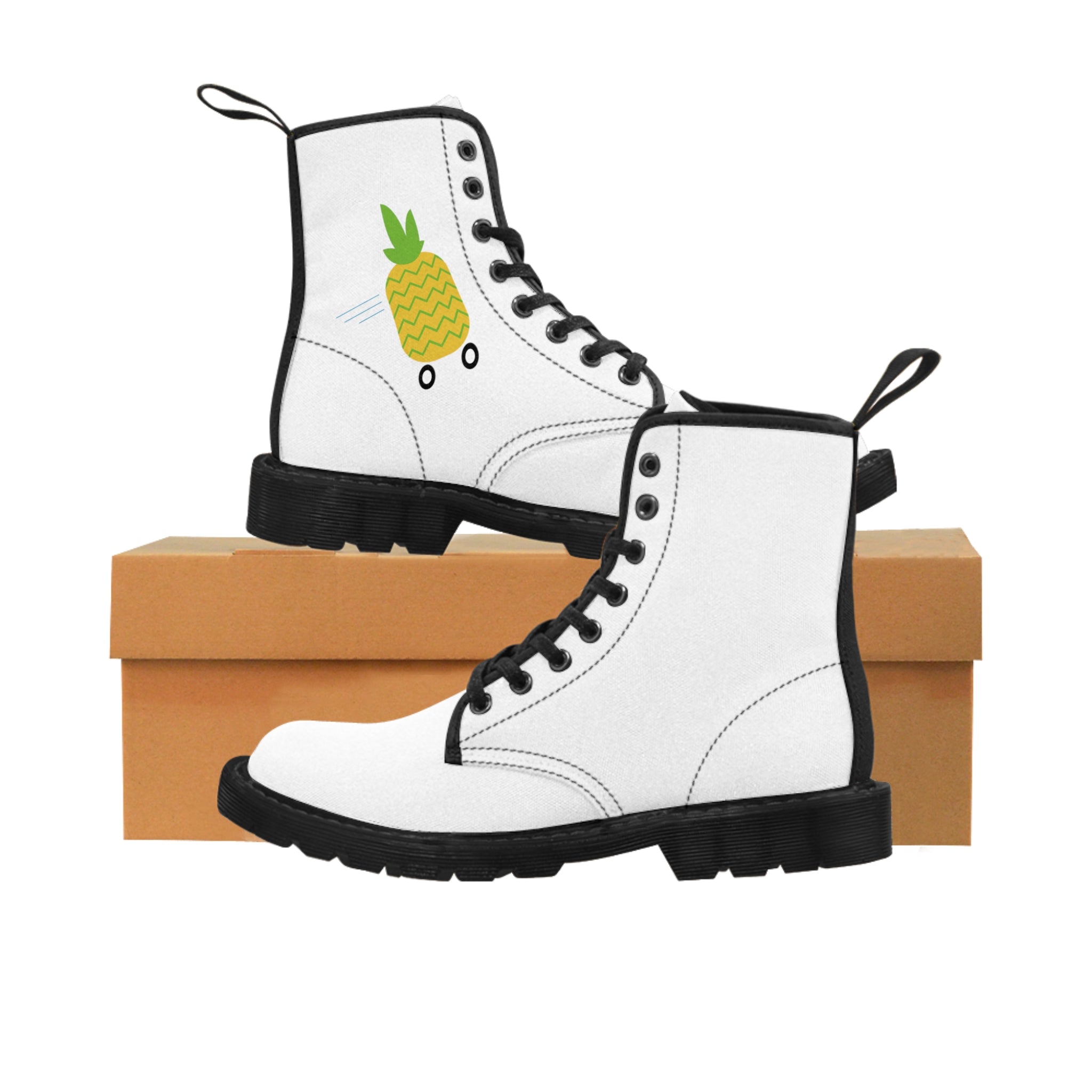 Men's Canvas Boots - Pineapple Express