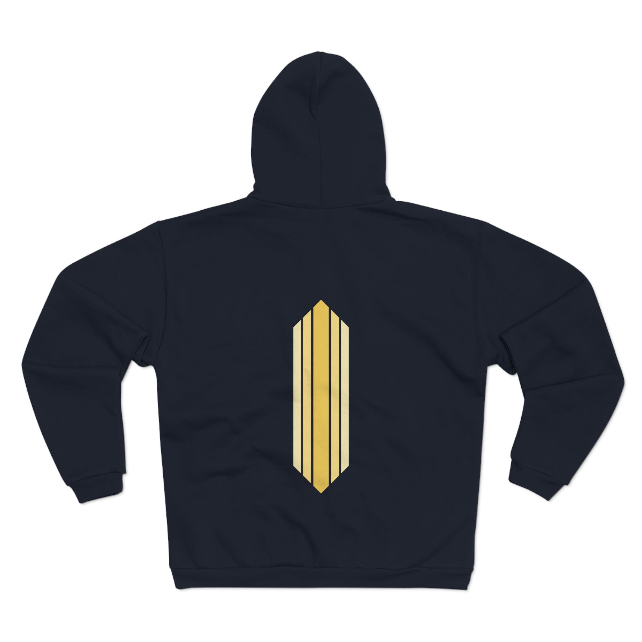 Unisex Hooded Zip Sweatshirt - Mimosa