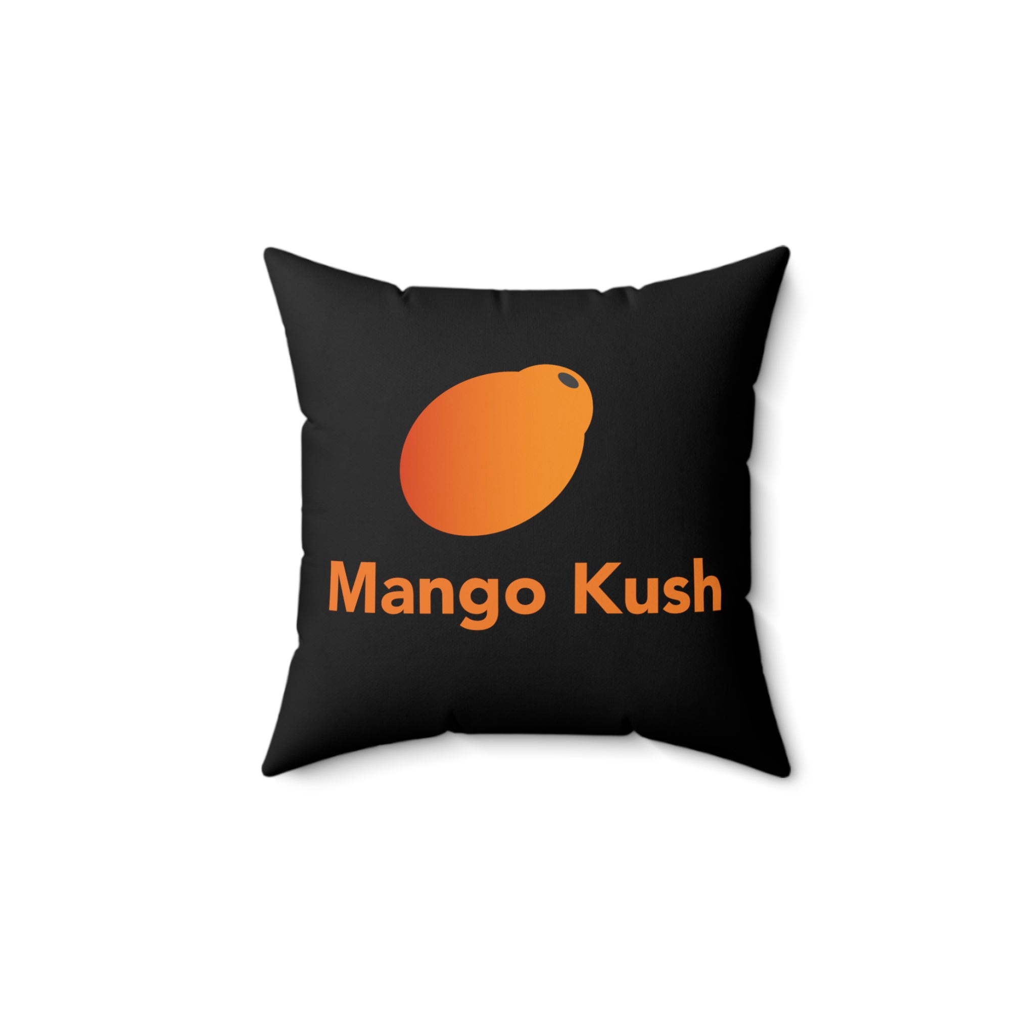Spun Polyester Square Pillow - Mango Kush