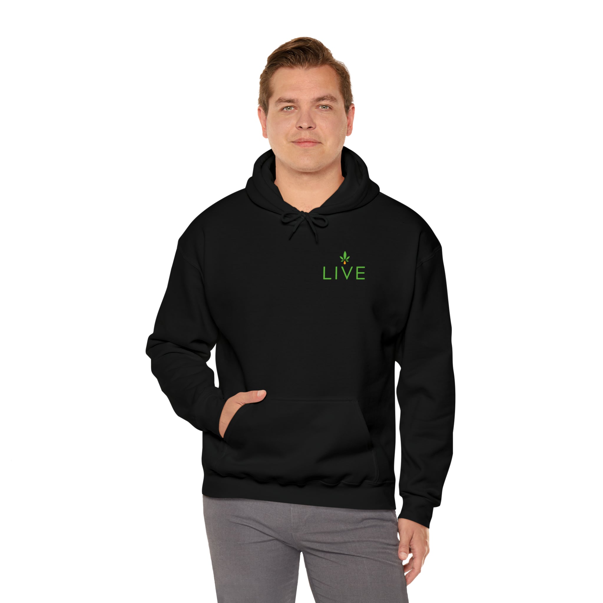 Unisex Hooded Sweatshirt - LIVE