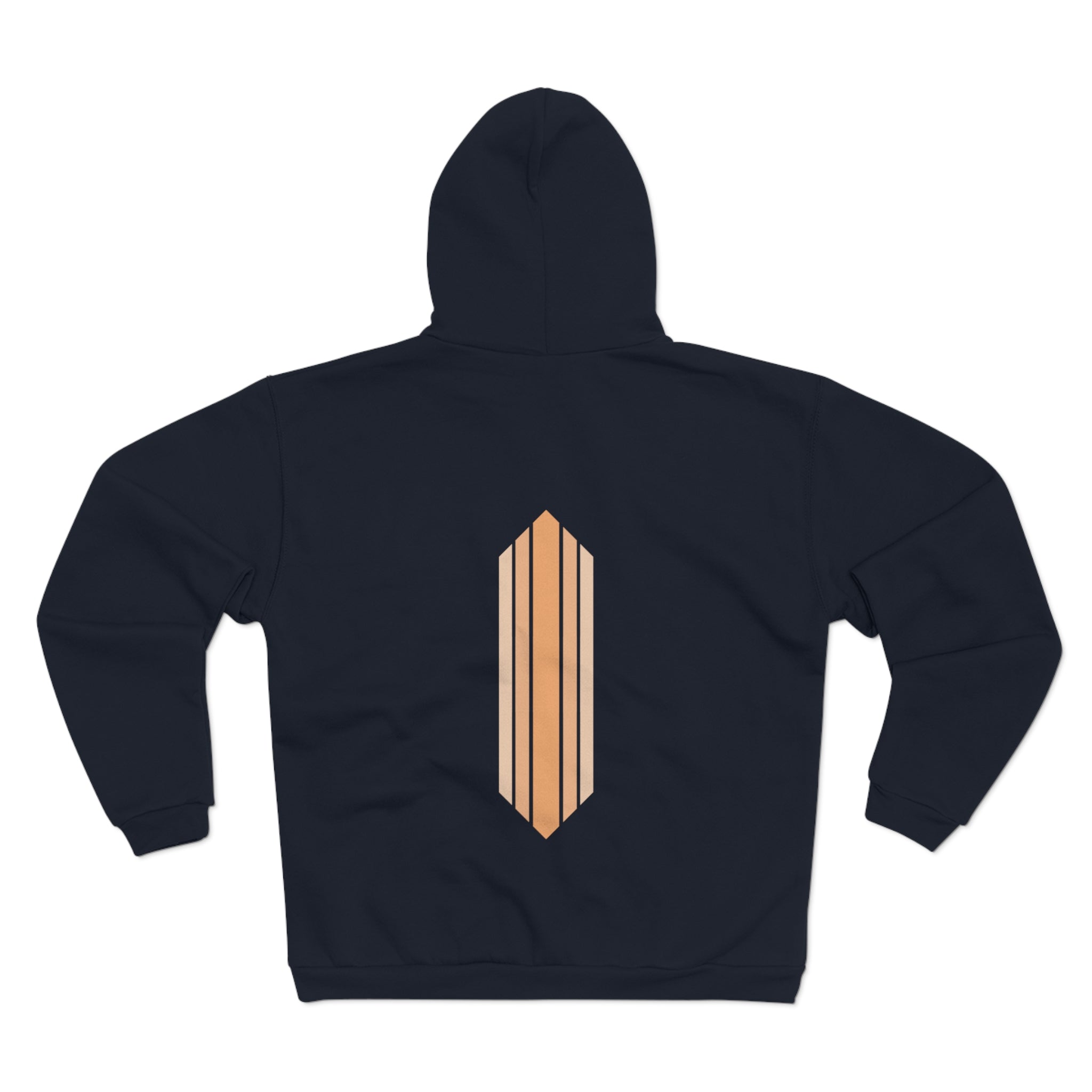 Unisex Hooded Zip Sweatshirt - Wedding Cake