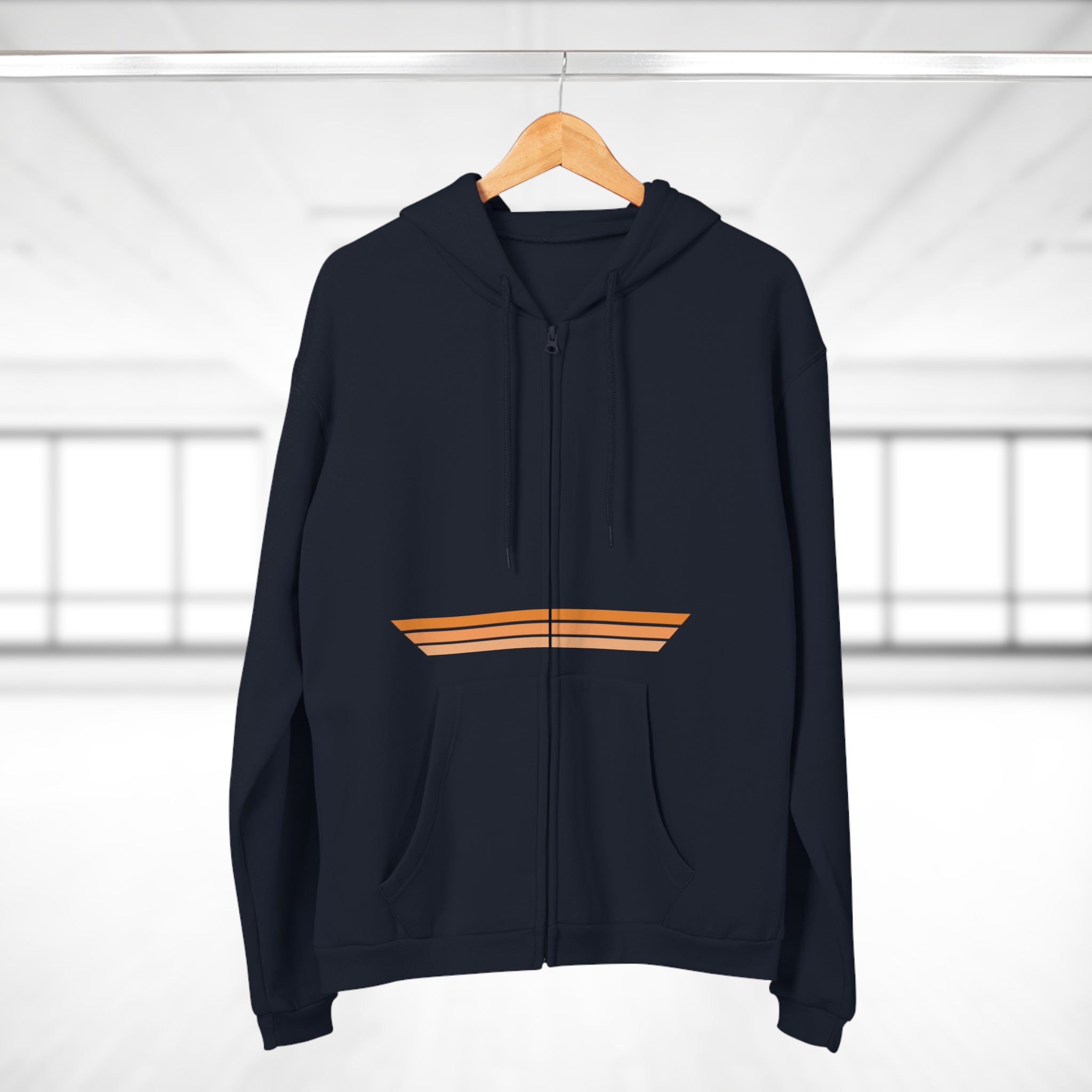 Unisex Hooded Zip Sweatshirt - GG4
