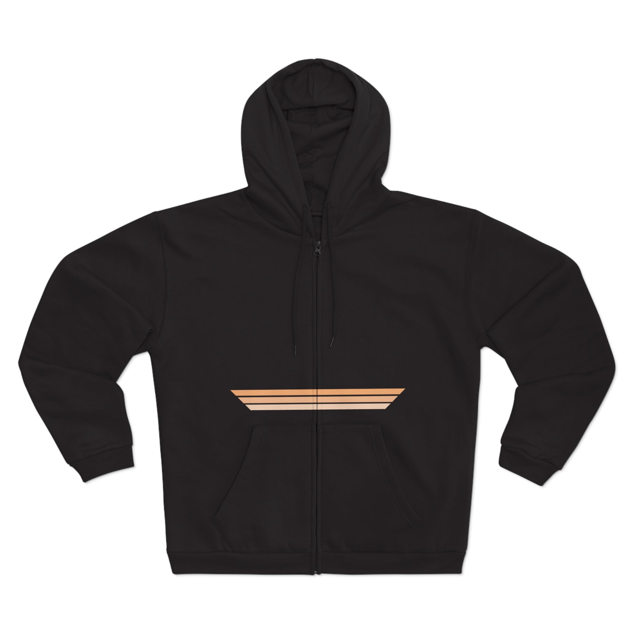 Unisex Hooded Zip Sweatshirt - Wedding Cake