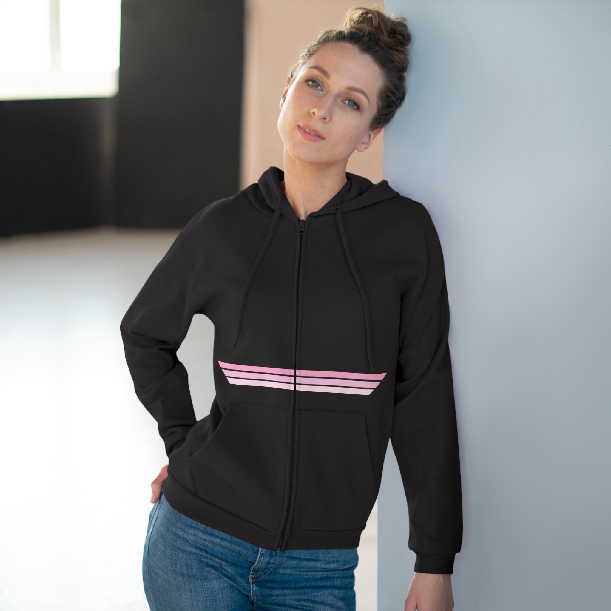 Unisex Hooded Zip Sweatshirt - Sundae Driver