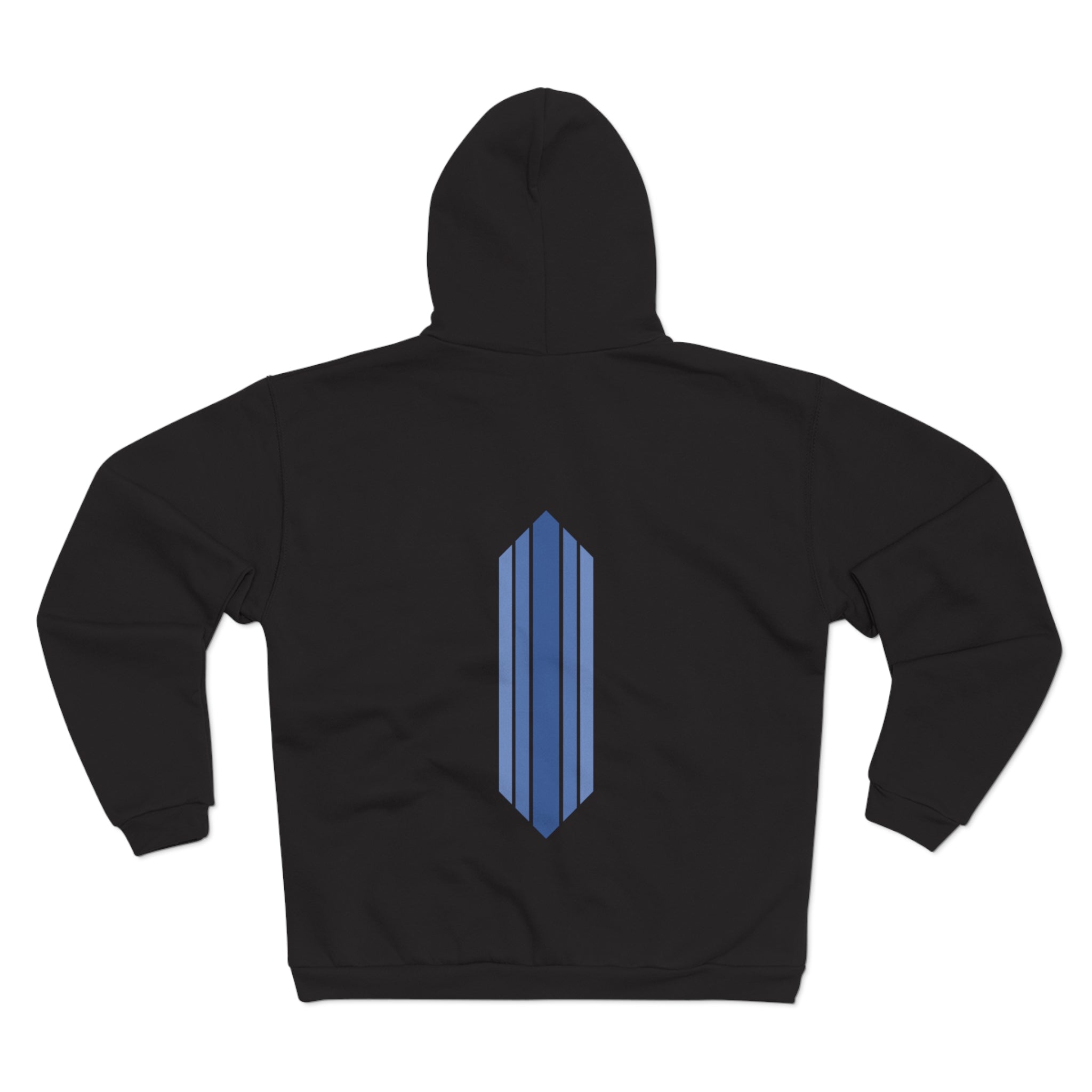 Unisex Hooded Zip Sweatshirt - Blueberry KUSH