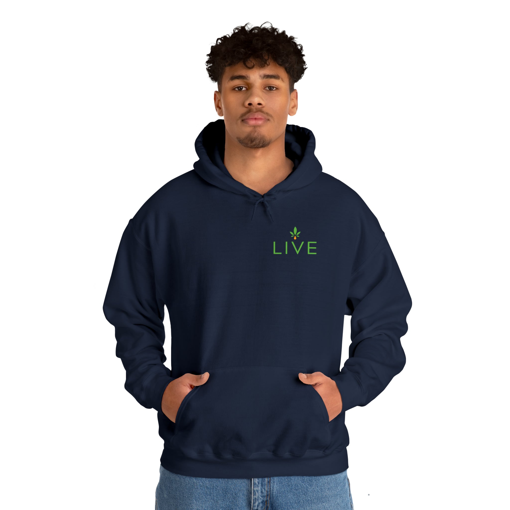 Unisex Hooded Sweatshirt - LIVE