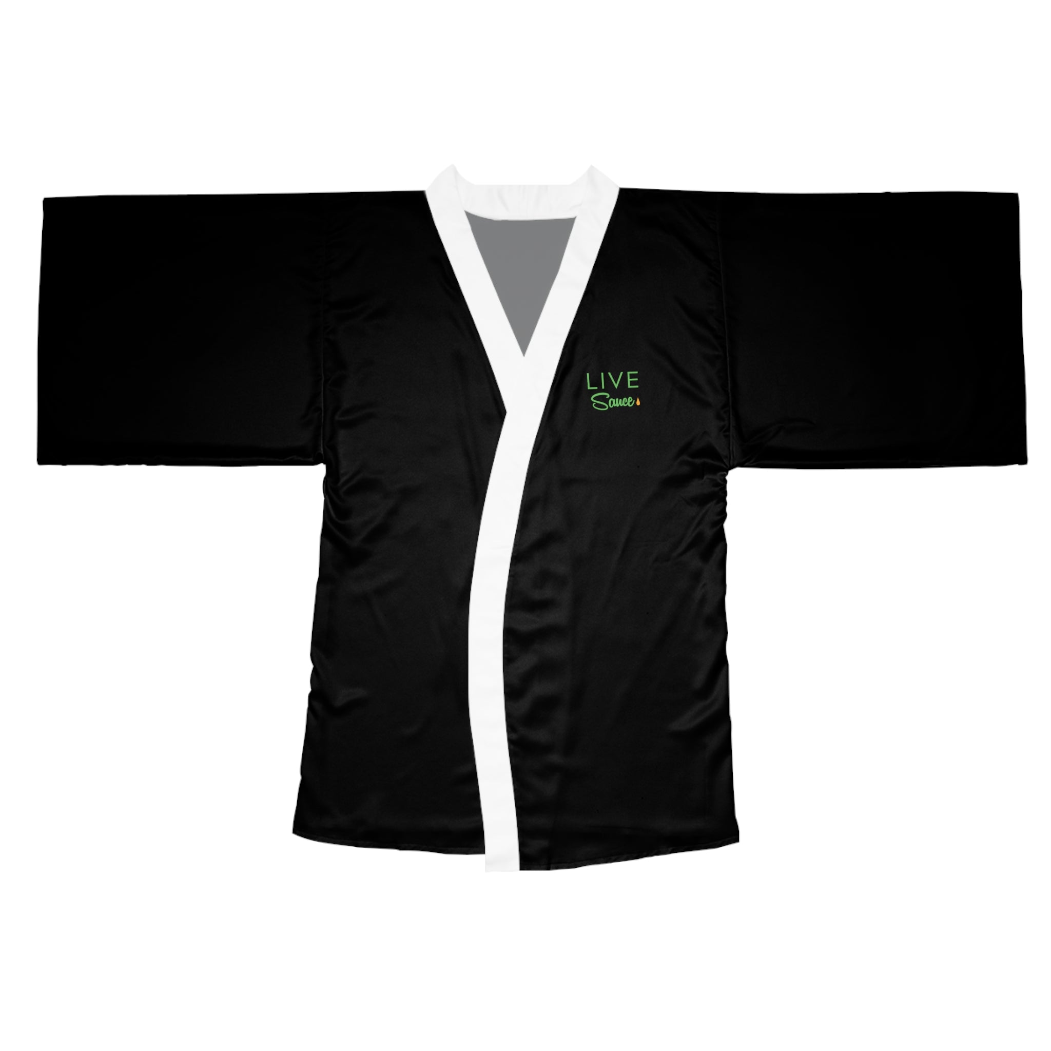Long Sleeve Kimono Robe - SAUCE