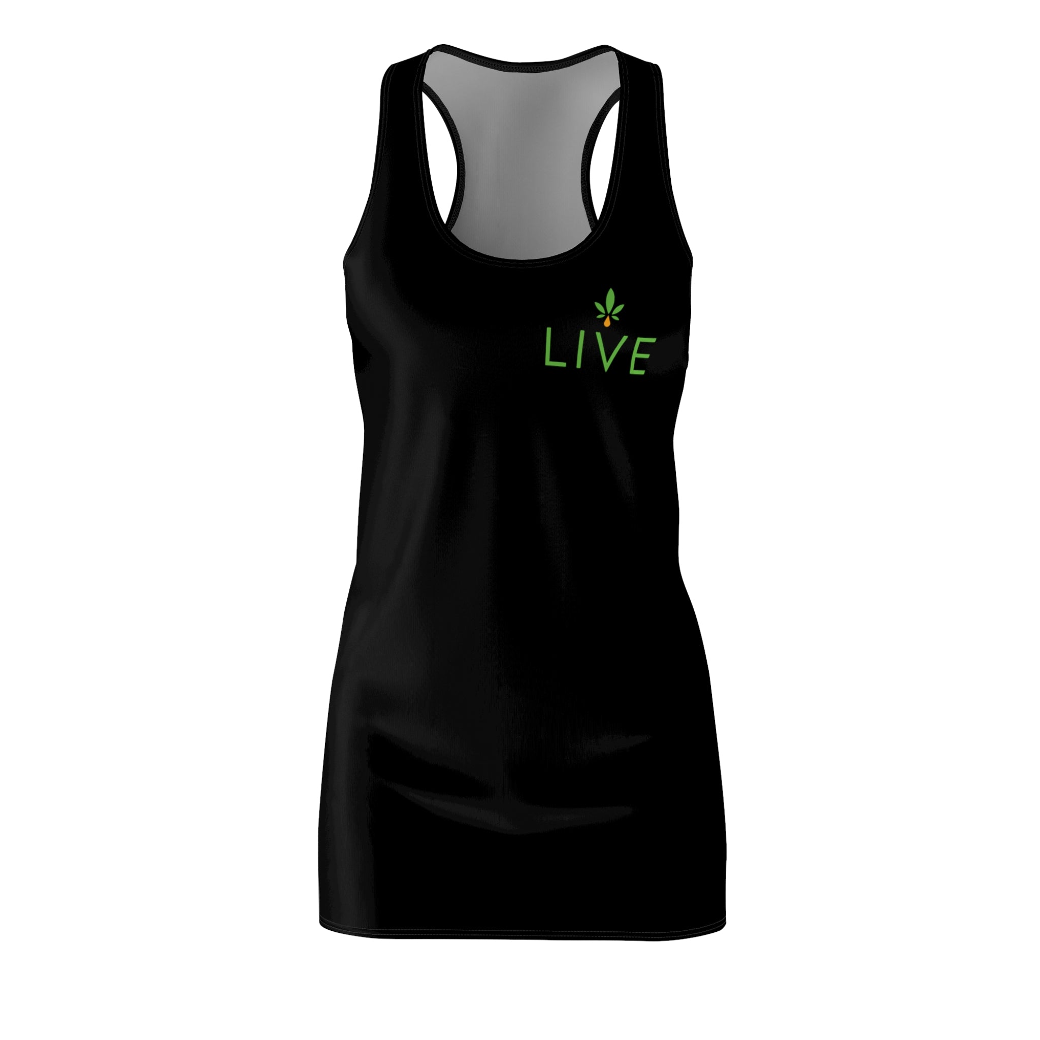 Women's Cut & Sew Racerback Dress - LIVE