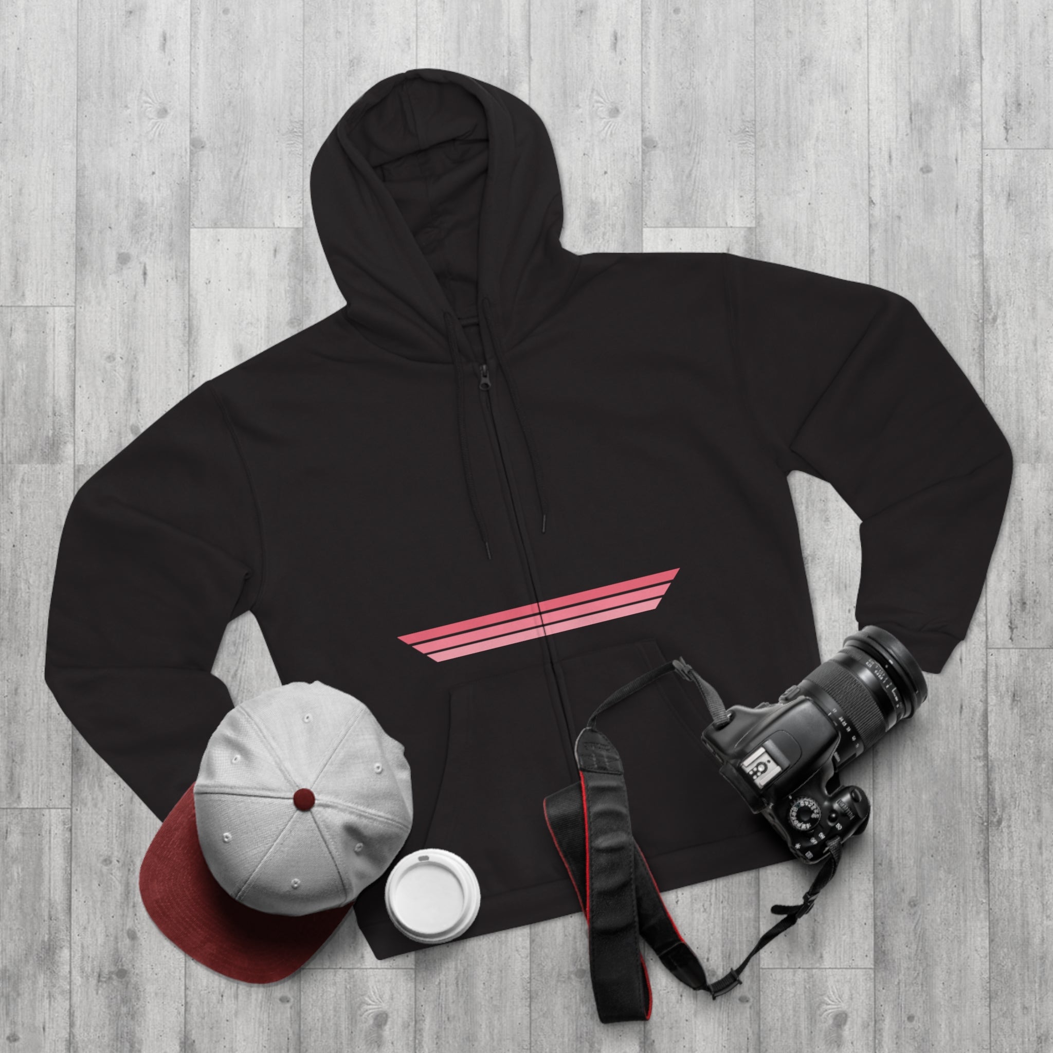 Unisex Hooded Zip Sweatshirt - Gelato