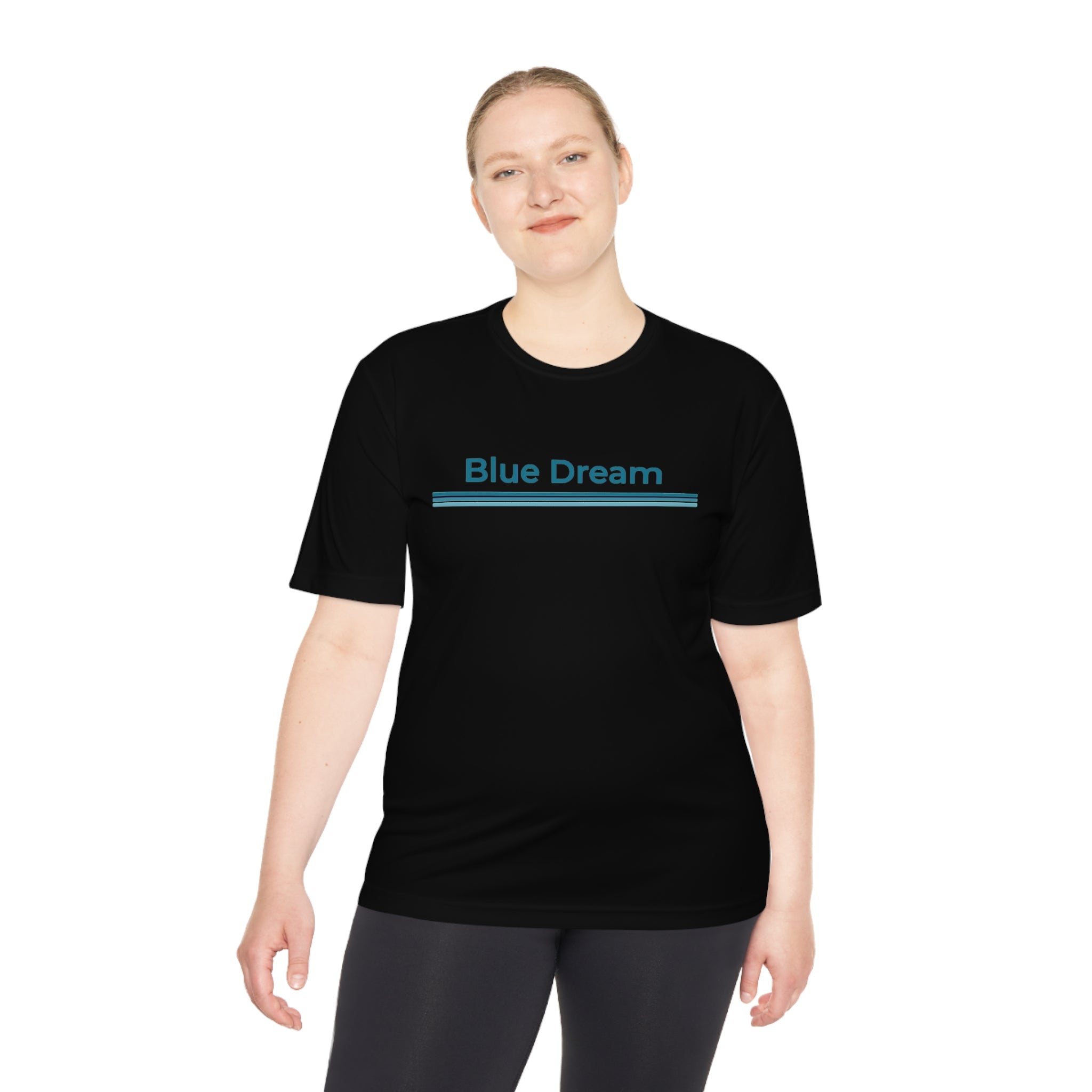 Unisex Moisture Wicking Tee - Blue Dream
