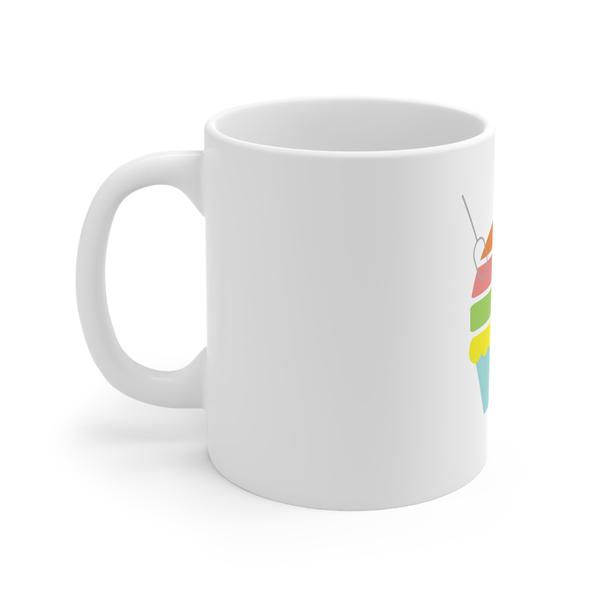 Ceramic Coffee Cups - Sunset Sherbert