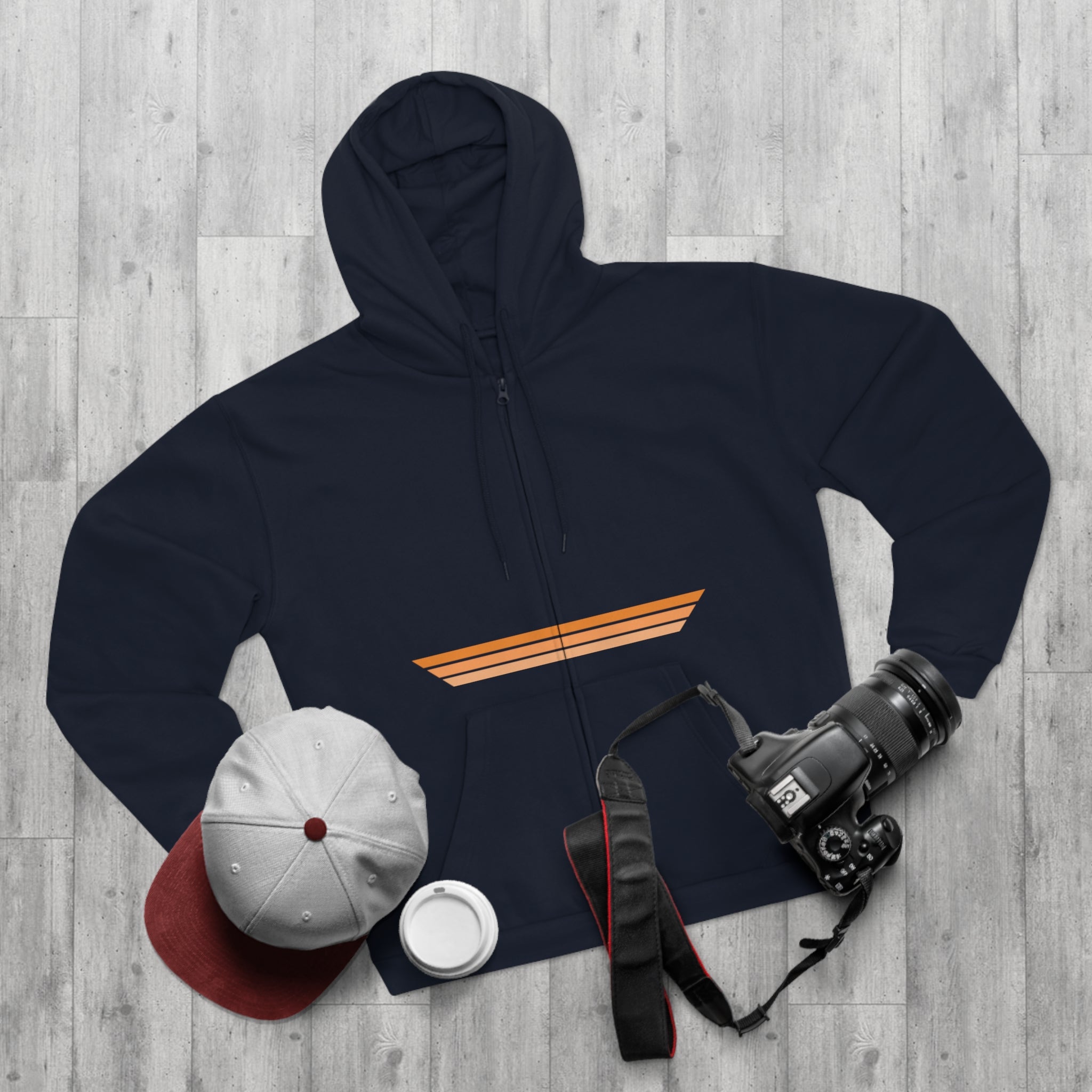 Unisex Hooded Zip Sweatshirt - GG4