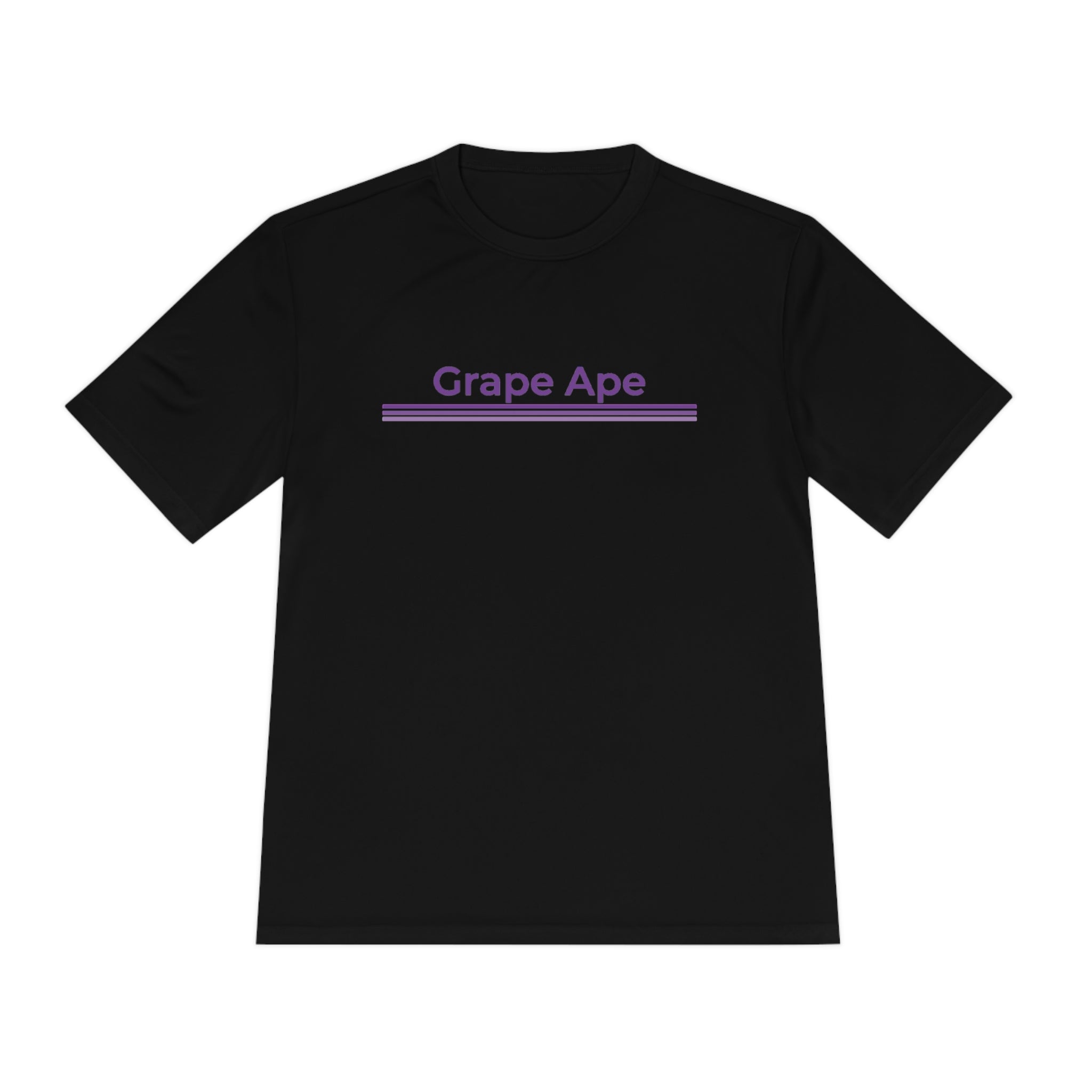 Unisex Moisture Wicking Tee - Grape Ape