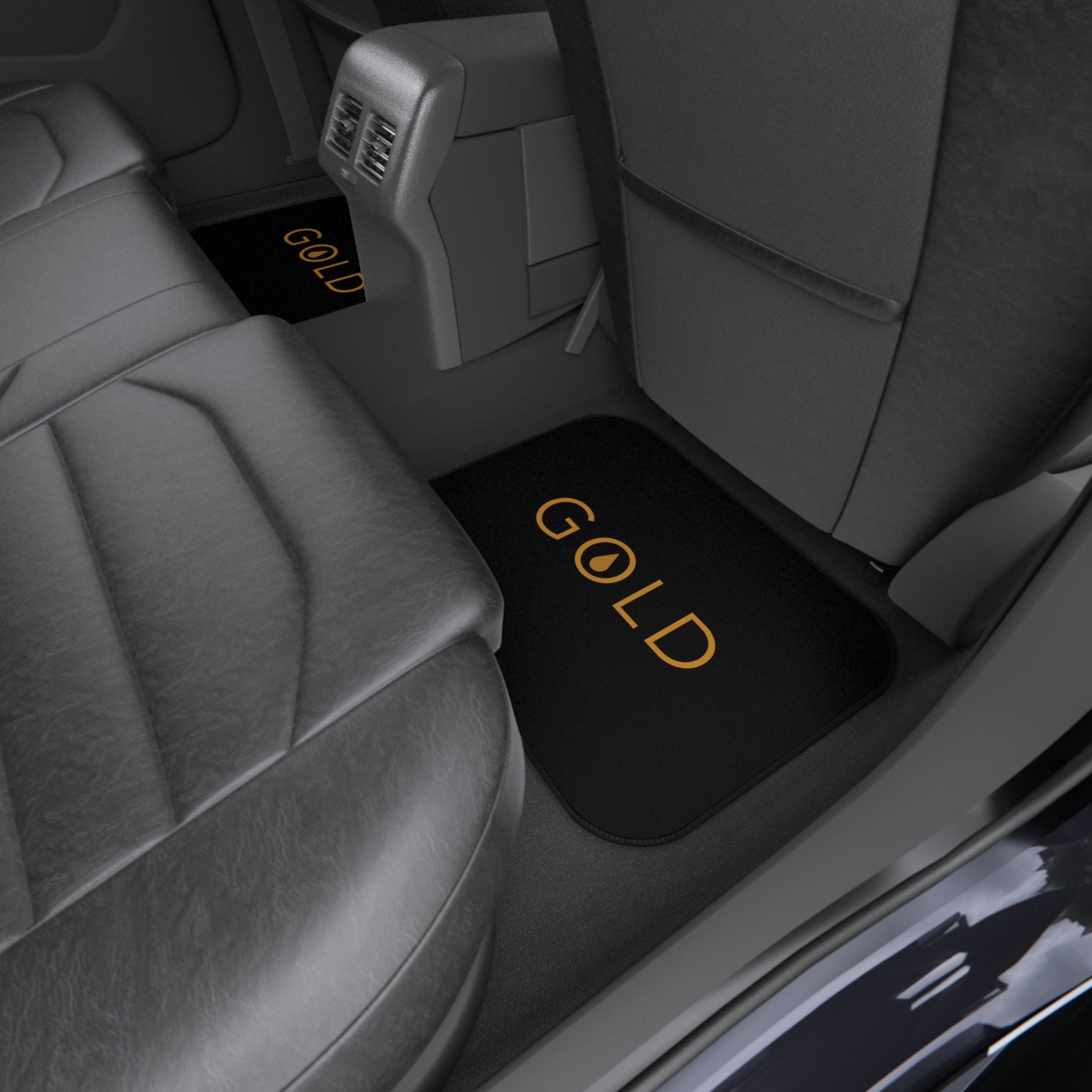 Car Mats (Set of 4) - GOLD