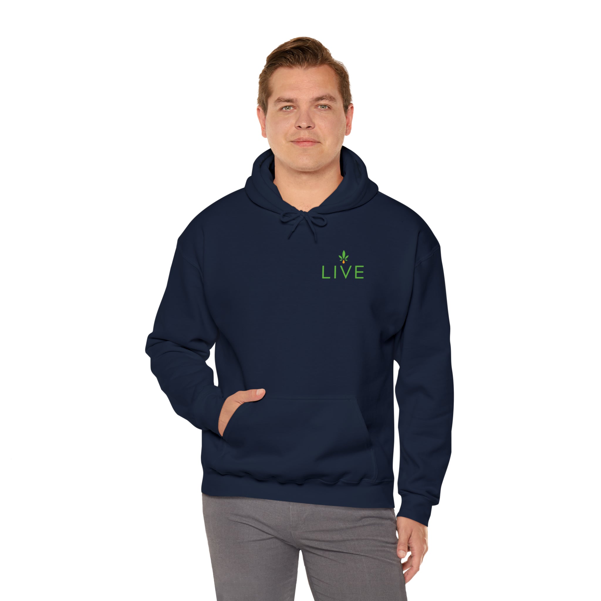Unisex Hooded Sweatshirt - LIVE