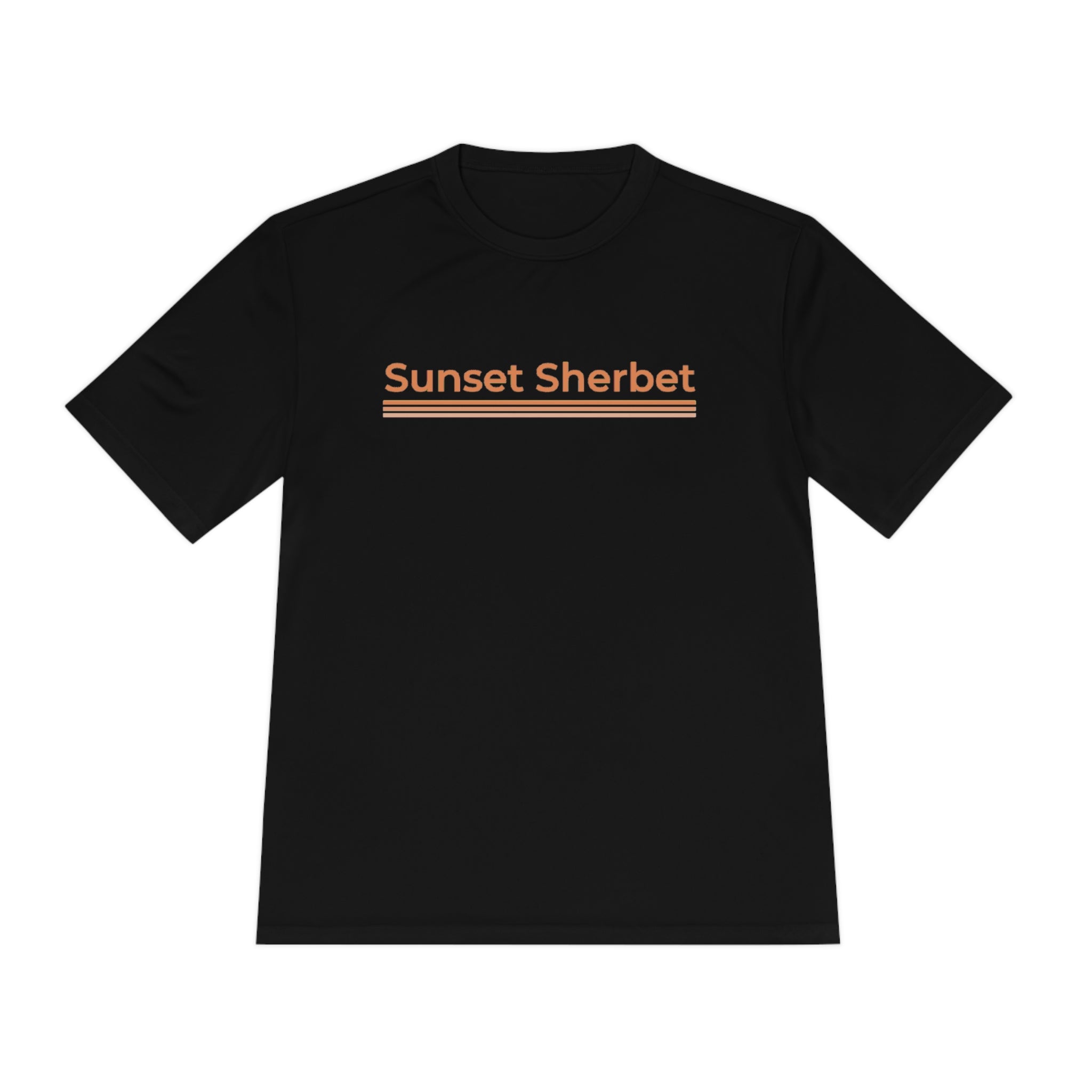 Unisex Moisture Wicking Tee - Sunset Sherbet
