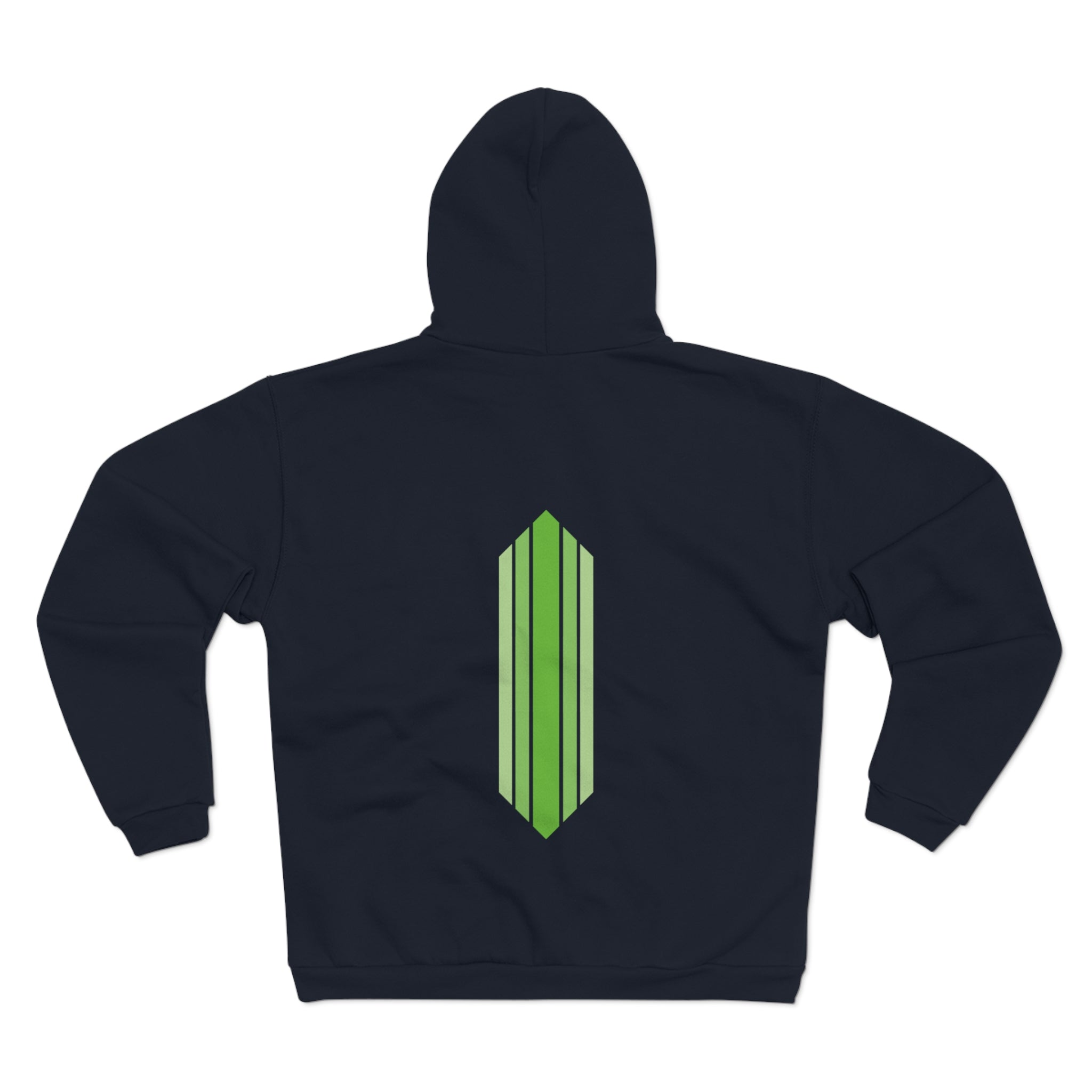 Unisex Hooded Zip Sweatshirt - Lime OG