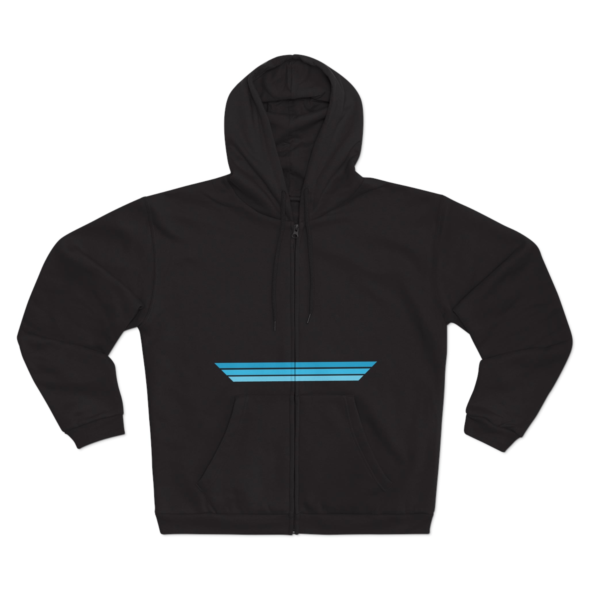 Unisex Hooded Zip Sweatshirt - Cotton Candy