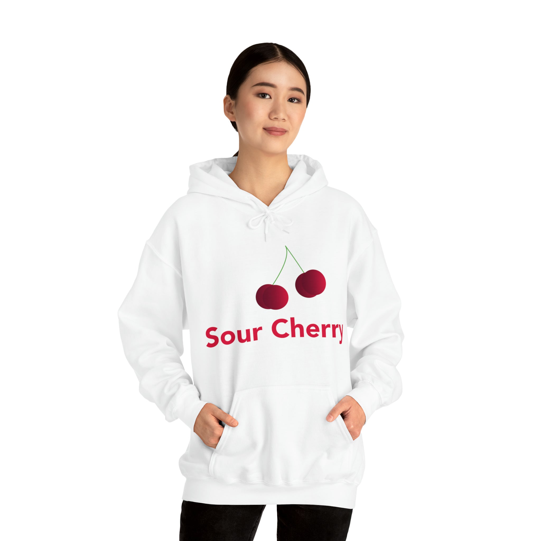 Hooded Sweatshirt - Sour Cherry