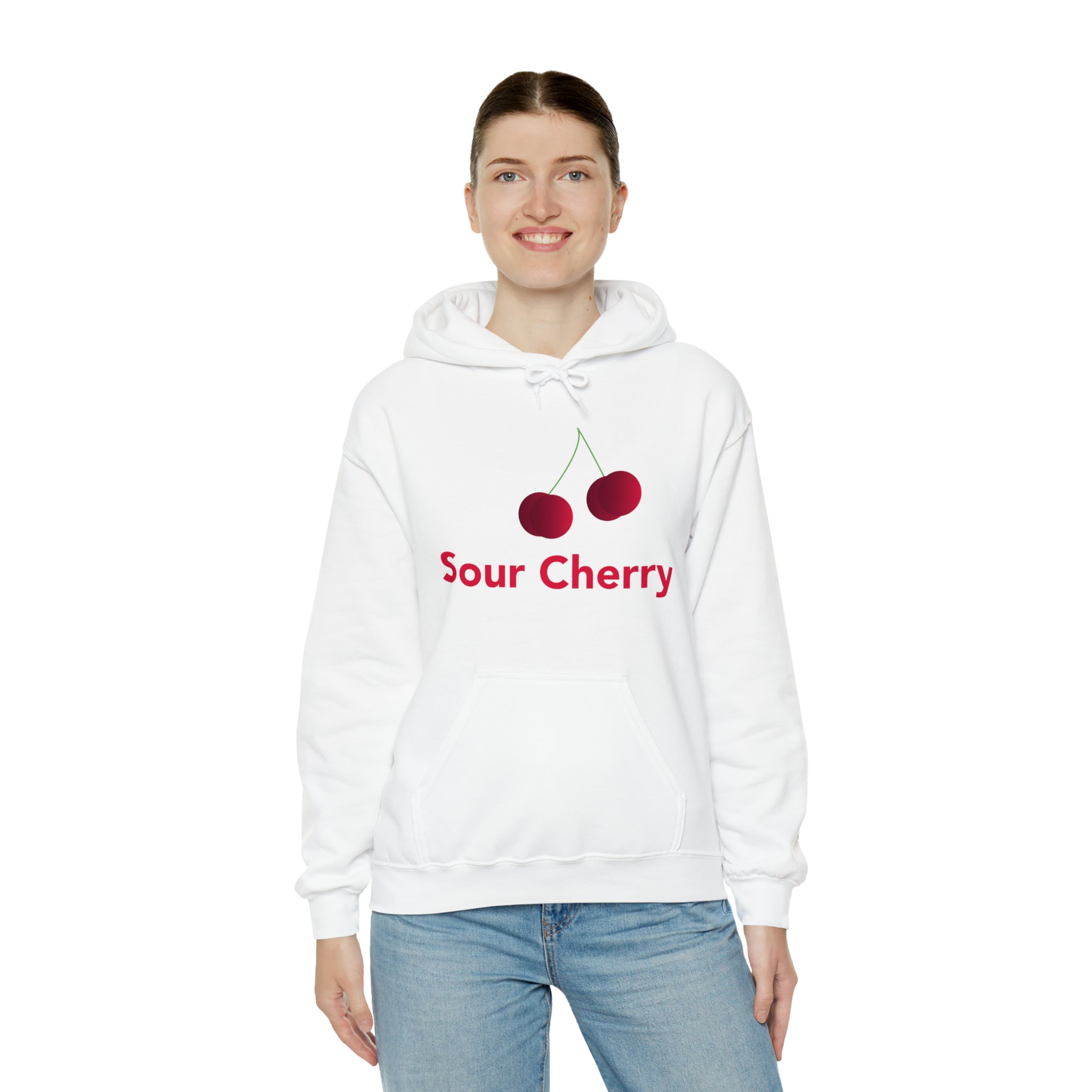Hooded Sweatshirt - Sour Cherry