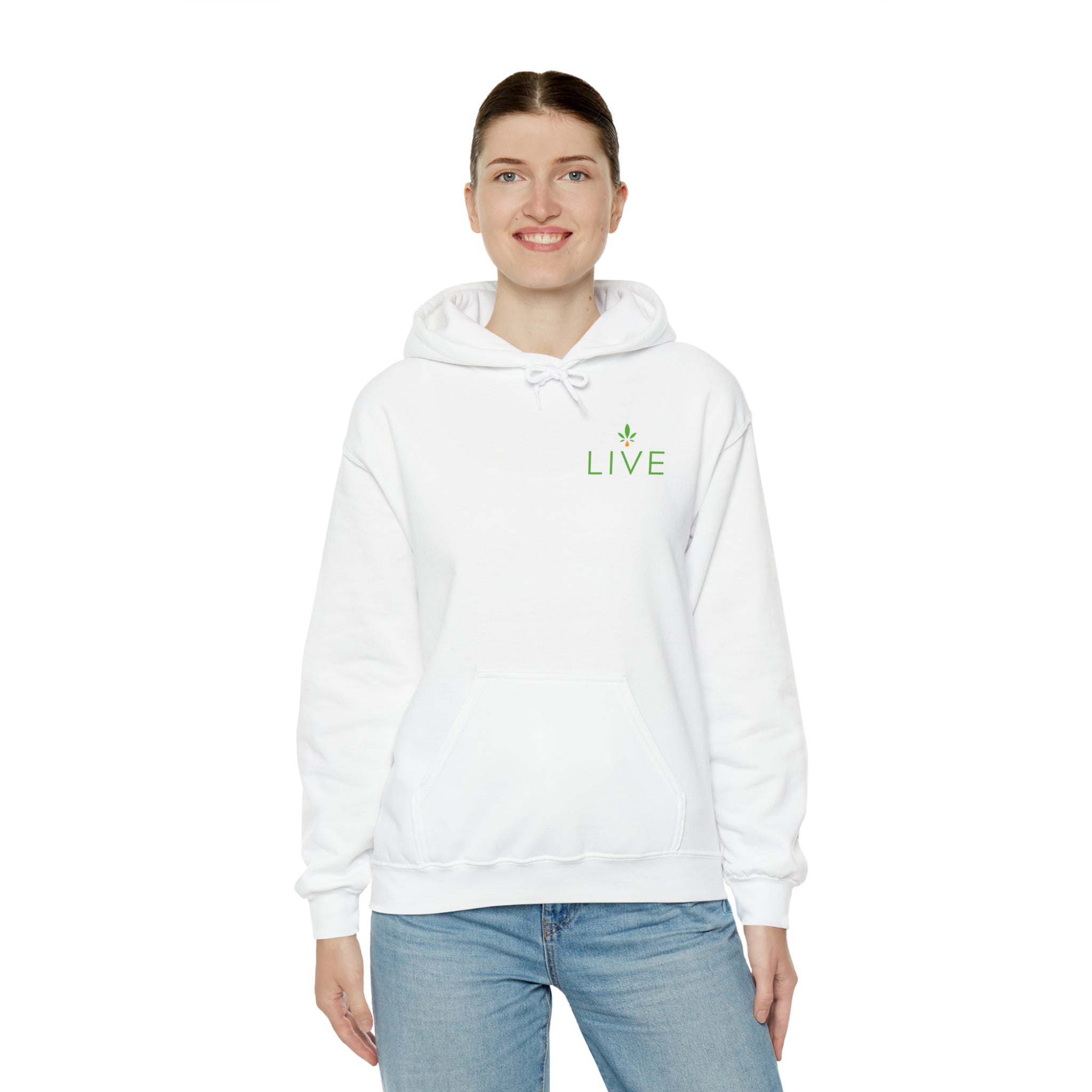 Unisex Hooded Sweatshirt - LIVE
