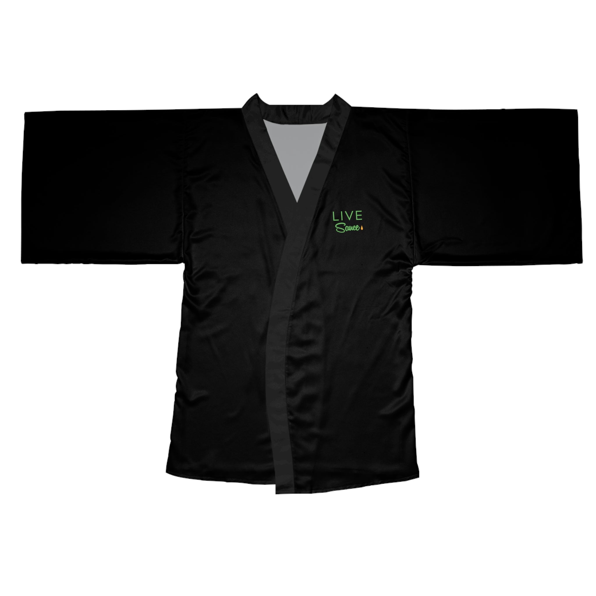Long Sleeve Kimono Robe - SAUCE