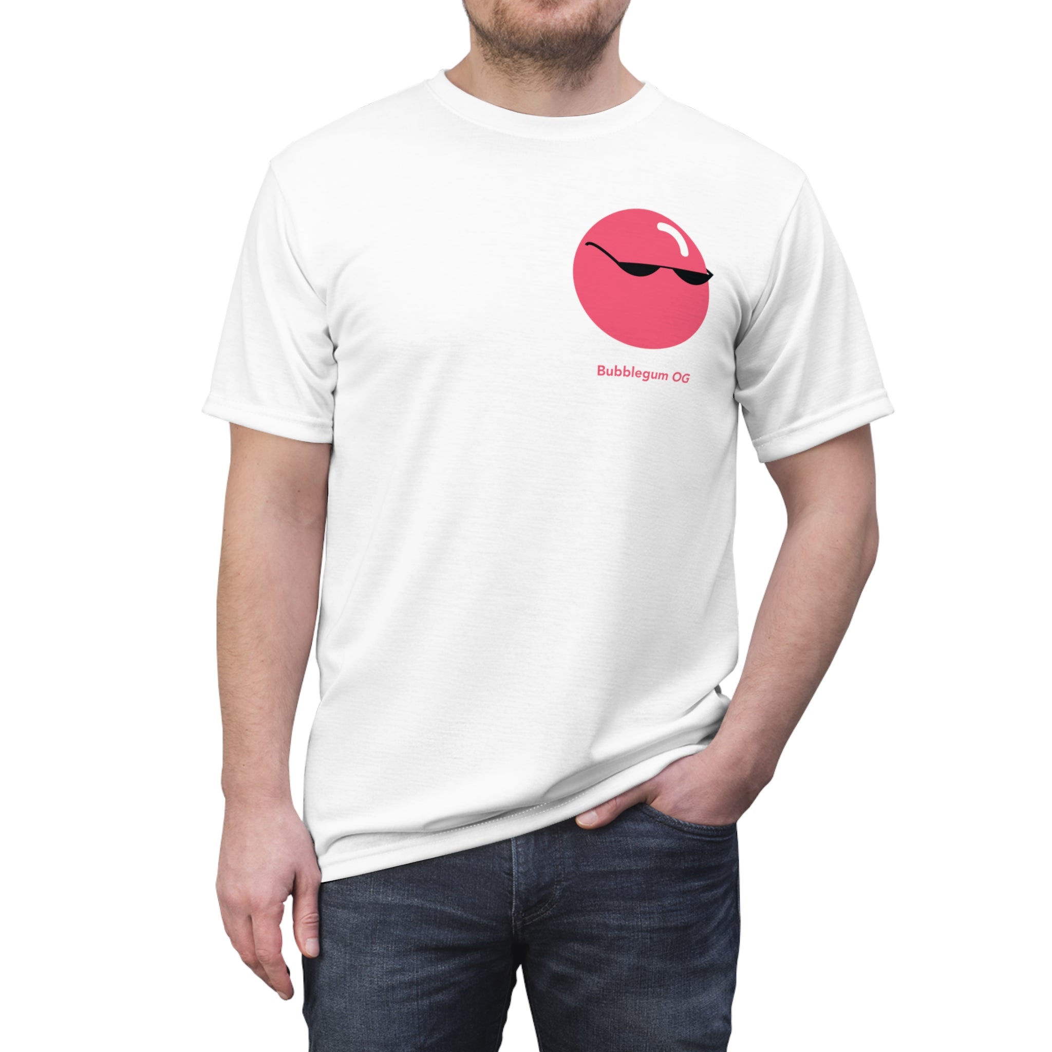 Unisex Cut & Sew Tee Bubblegum OG