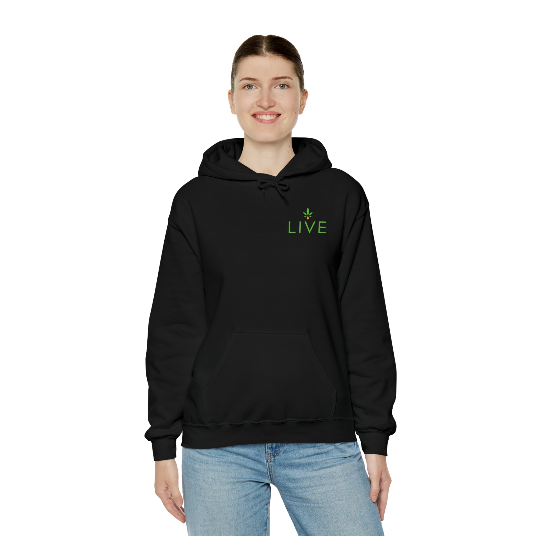 Unisex Hooded Sweatshirt - LIVE