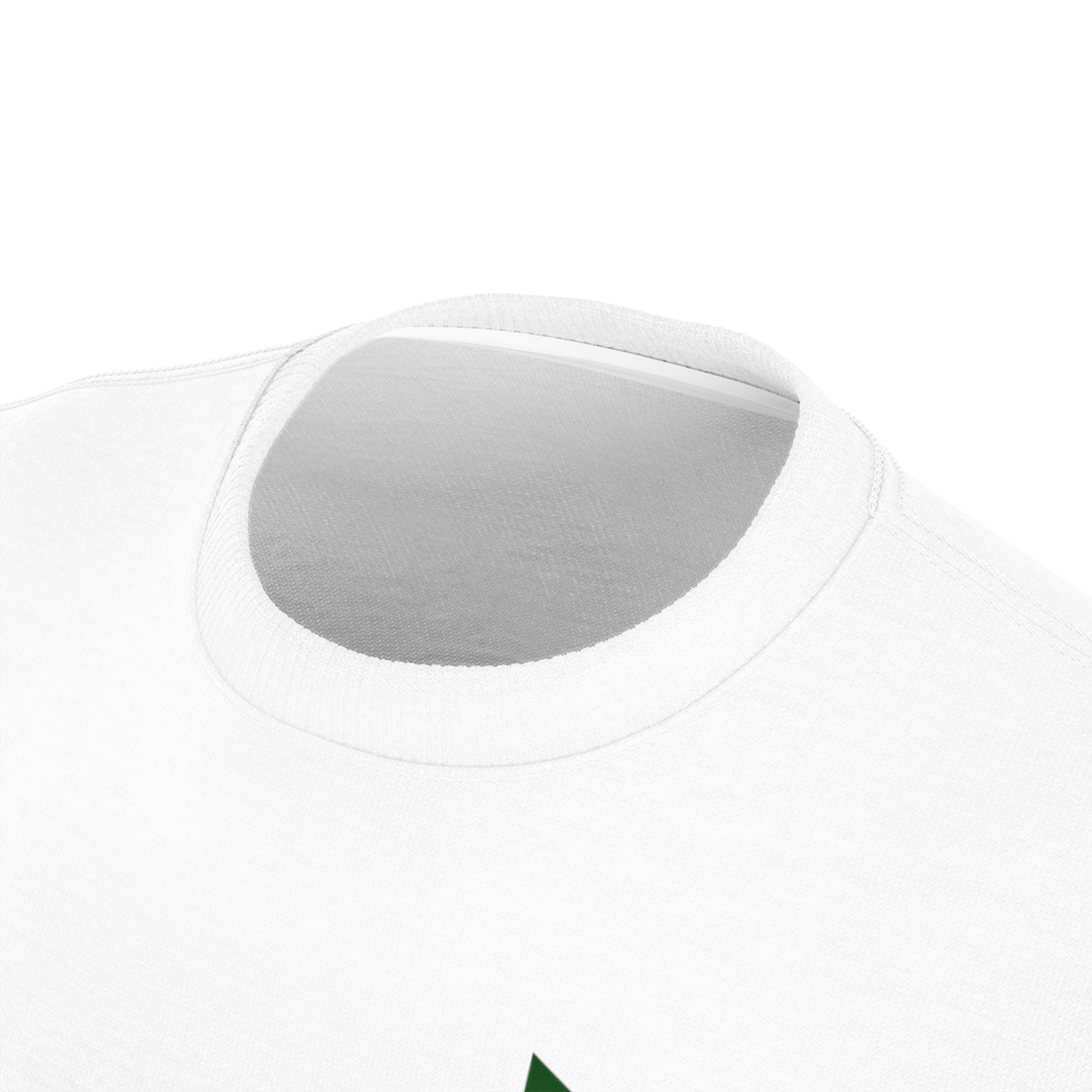 Unisex Cut & Sew Tee - Green Crack