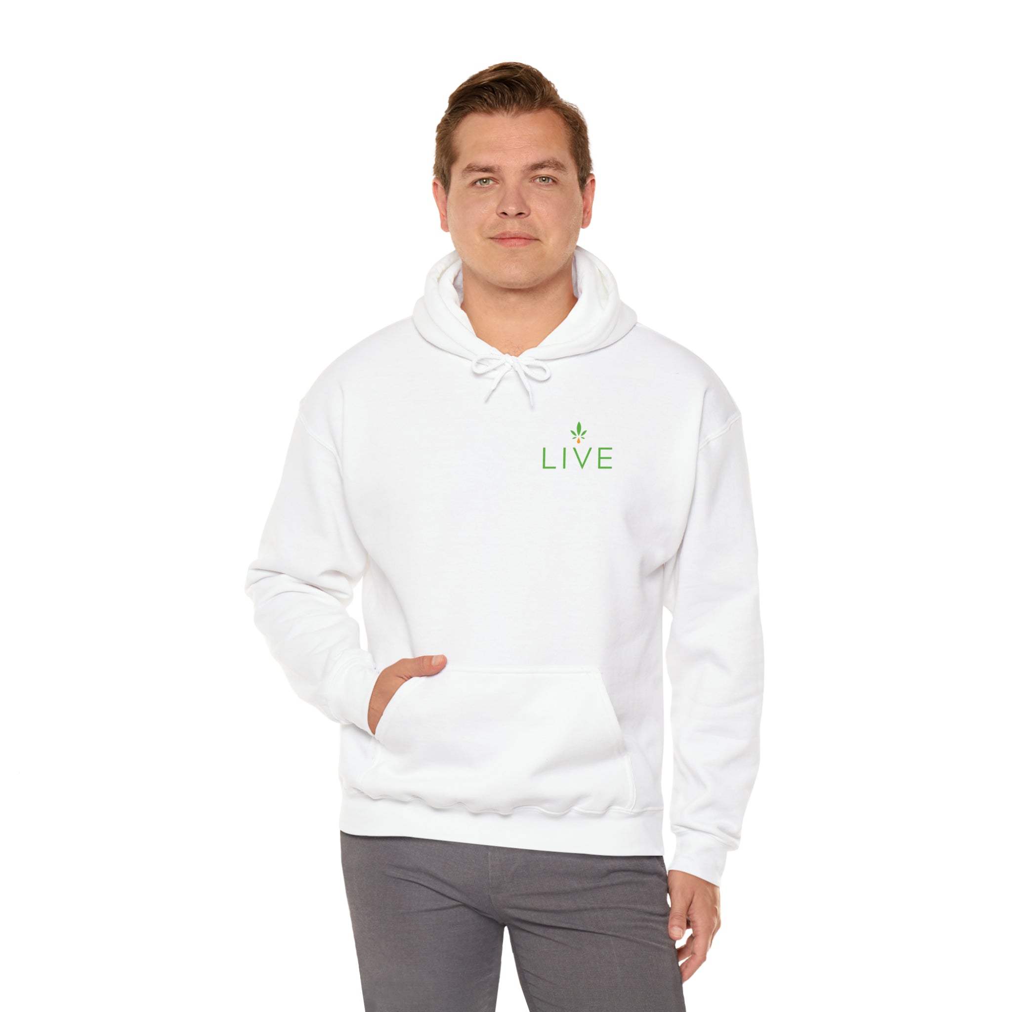 Unisex Hooded Sweatshirt - LIVE