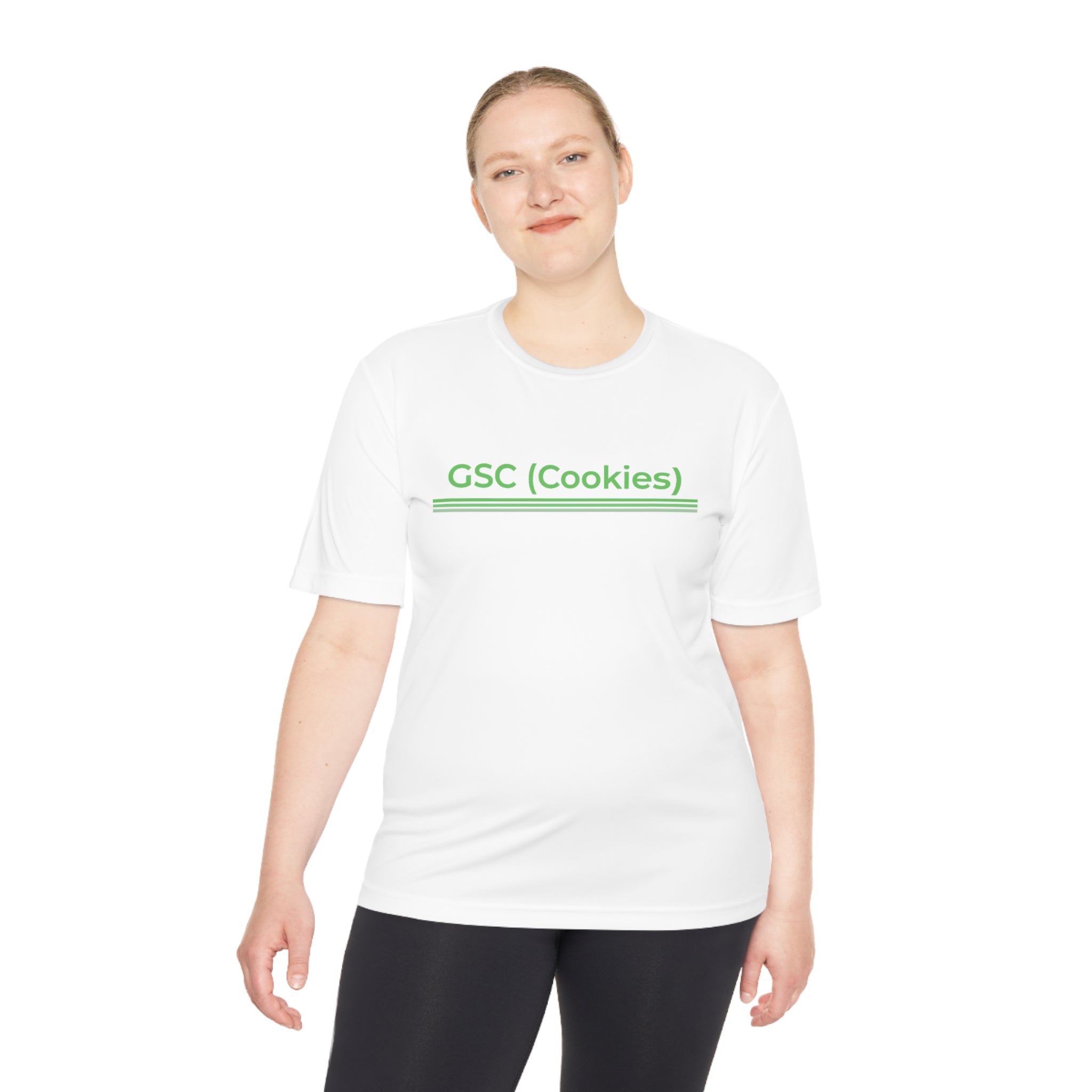 Unisex Moisture Wicking Tee - GSC (Cookies)