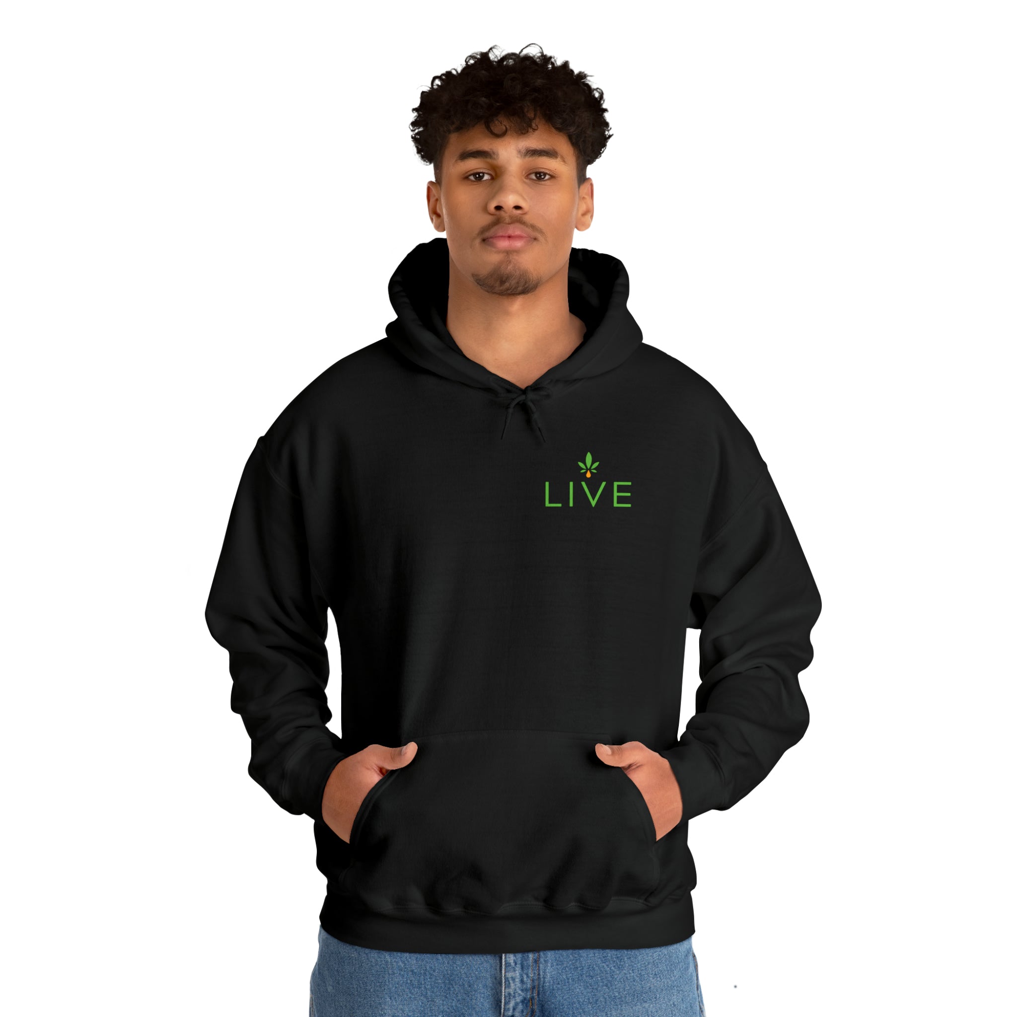 Unisex Hooded Sweatshirt - LIVE
